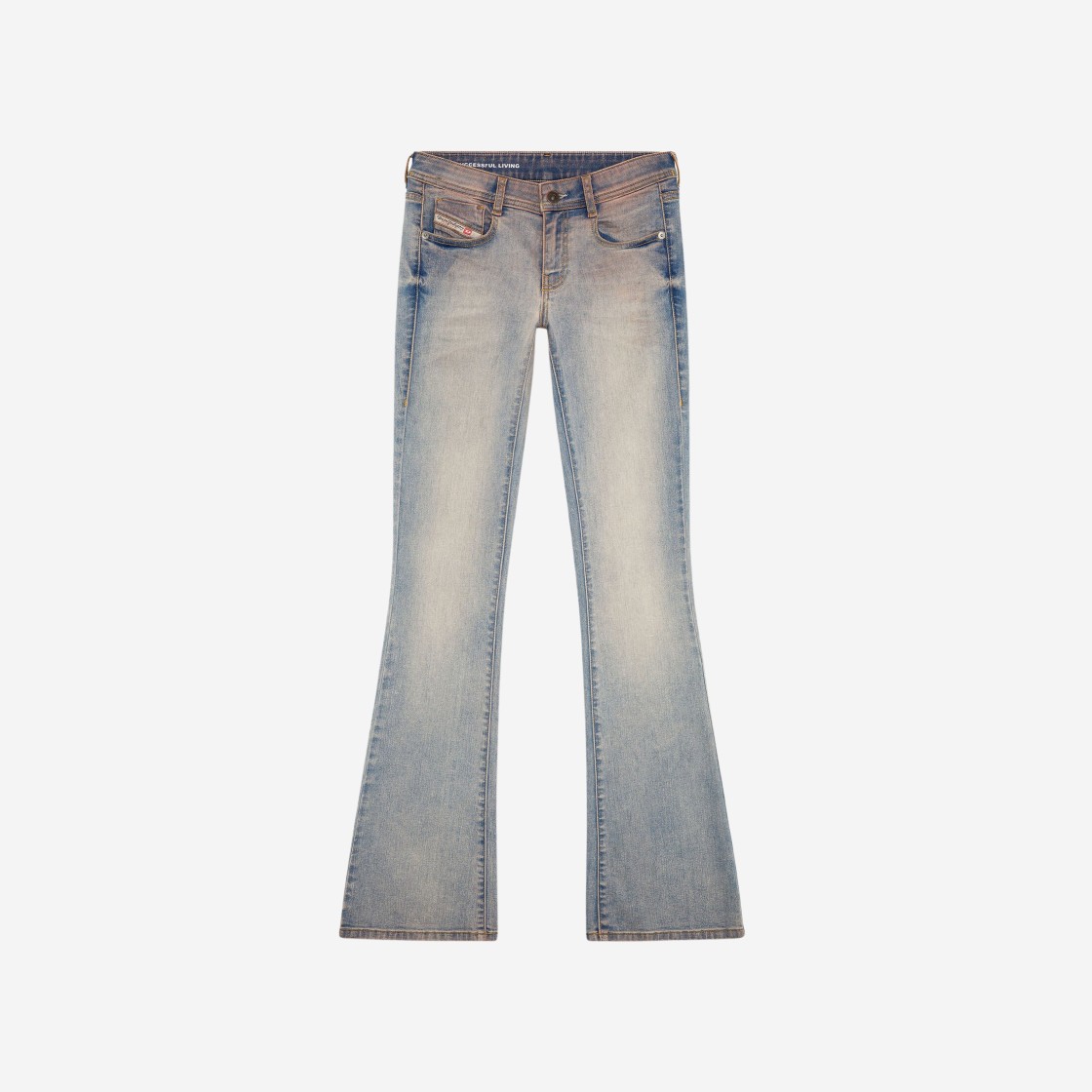 (W) Diesel Bootcut and Flare Jeans 1969 D-Ebbey 0pfat Light Blue 상세 이미지 1