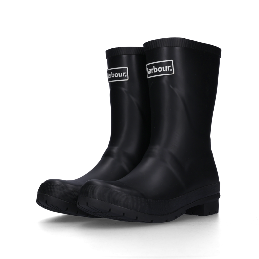 (W) Barbour Banbury Wellington Boots Black