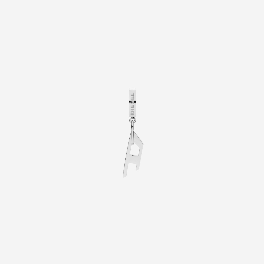 Diesel Dx1336 Stainless Steel Hoop Earring Silver 상세 이미지 2