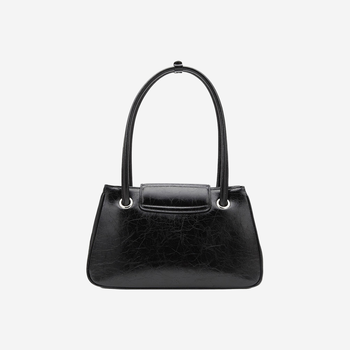 아포아 파오 롱 핸들 백 블랙(APOA Pao Long Handle Bag Black Crinkle) - 3