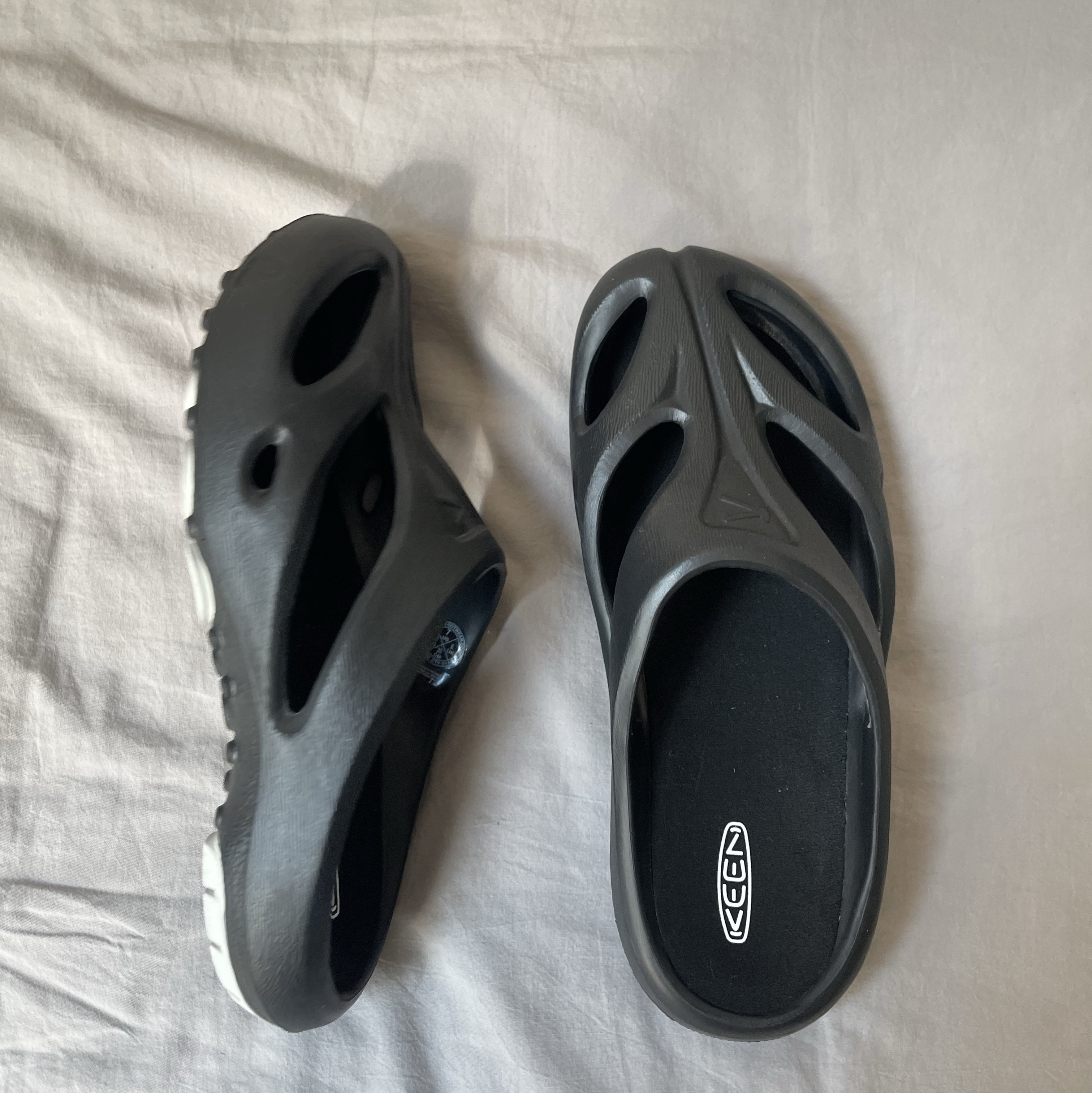 (W) Keen Shanti Black Dawn Blue 착용 스타일 - 1