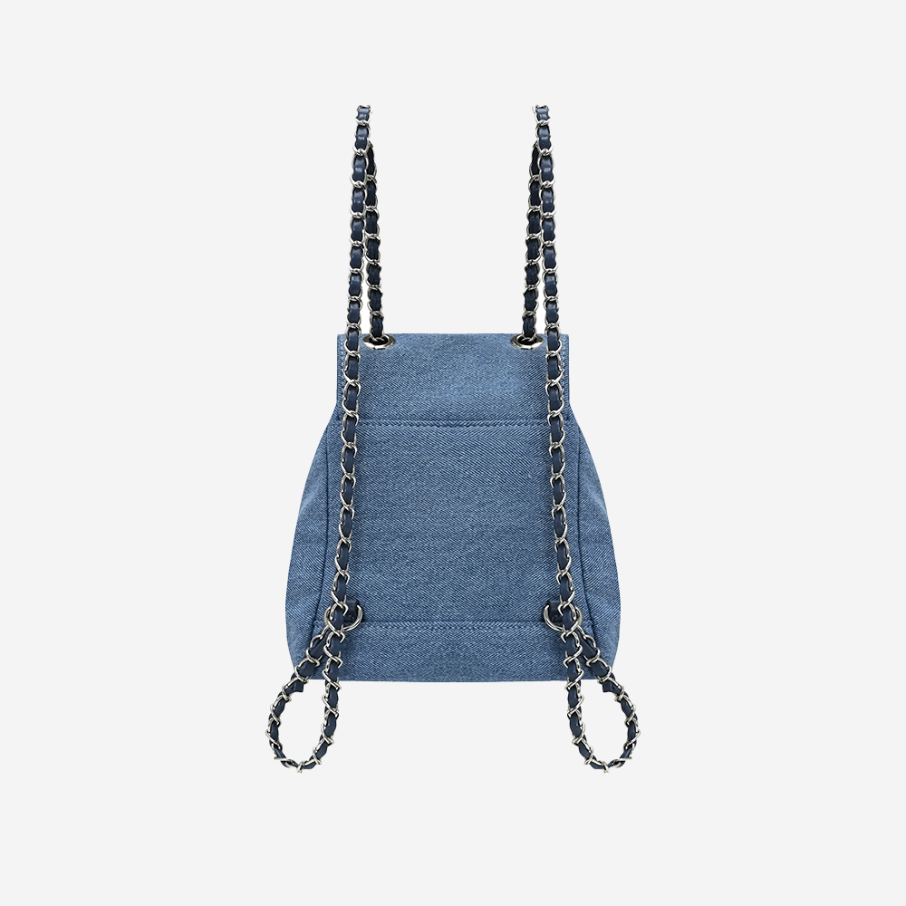 아노에틱 Anc 클래식 백팩 데님 미디엄 블루(Anoetic Anc Classic Backpack Denim Medium Blue) - 2