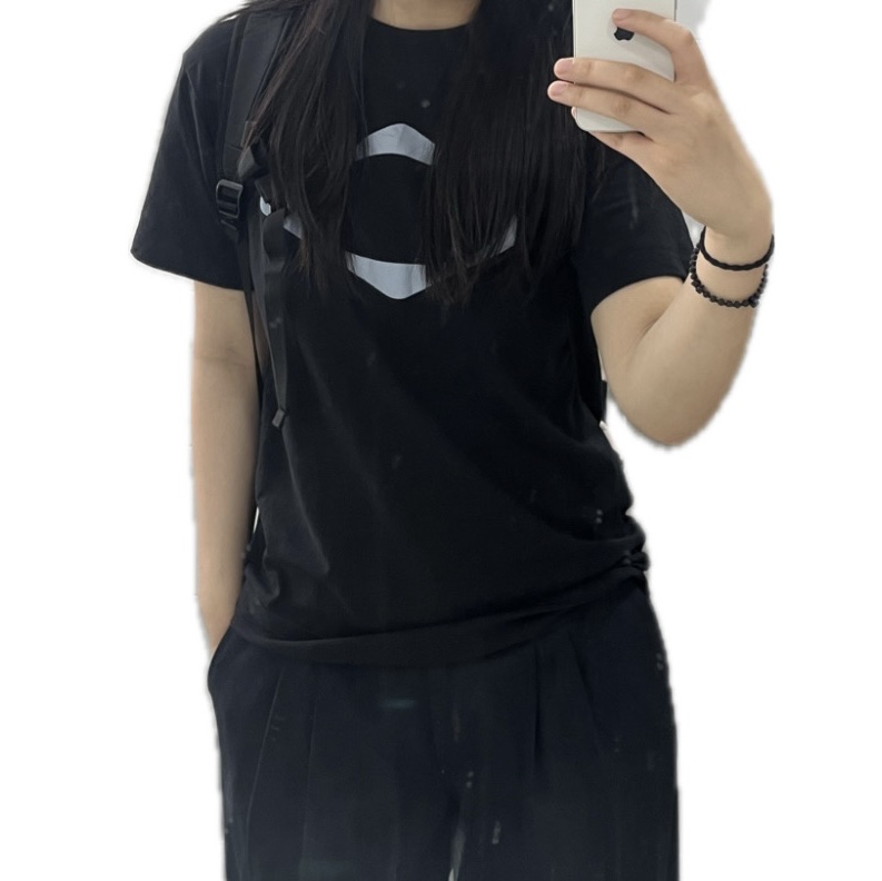 Mischief Rhombus Basic T-Shirt Black 착용 스타일