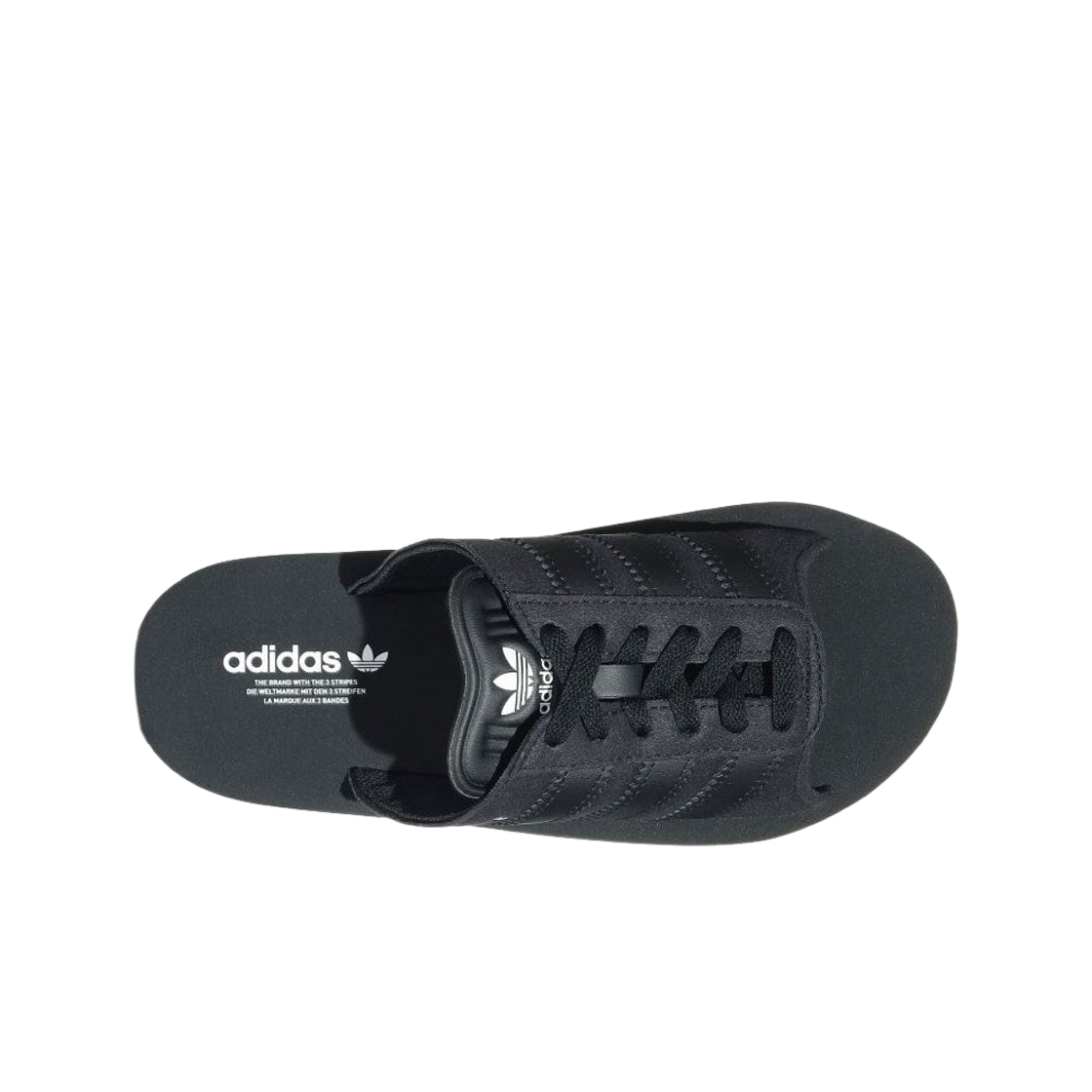 아디다스 가젤 비치 슬라이드 코어 블랙(Adidas Gazelle Beach Slides Core Black) - 2