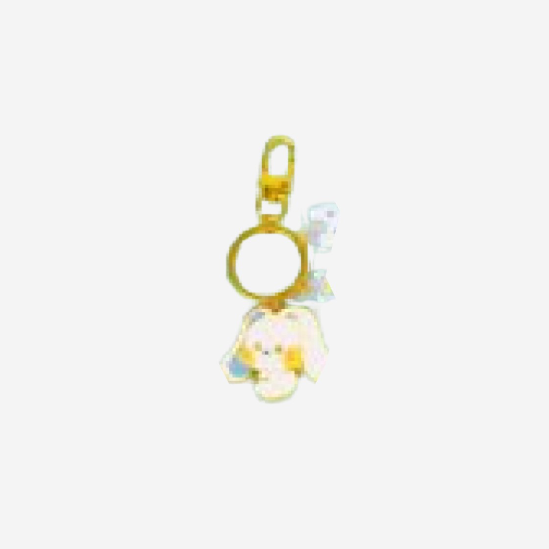 NewJeans Bunini Metal Key Ring White - Japan Exclusive 상세 이미지 1