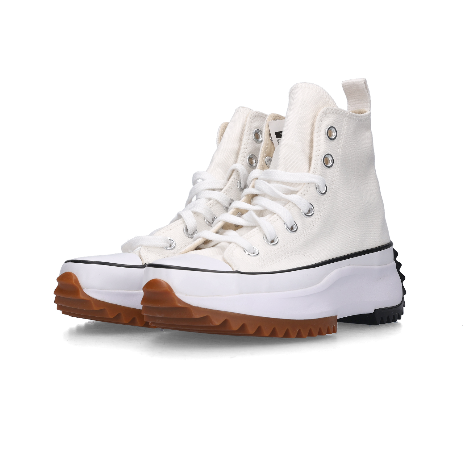 Converse Run Star Hike Hi White Black Gum
