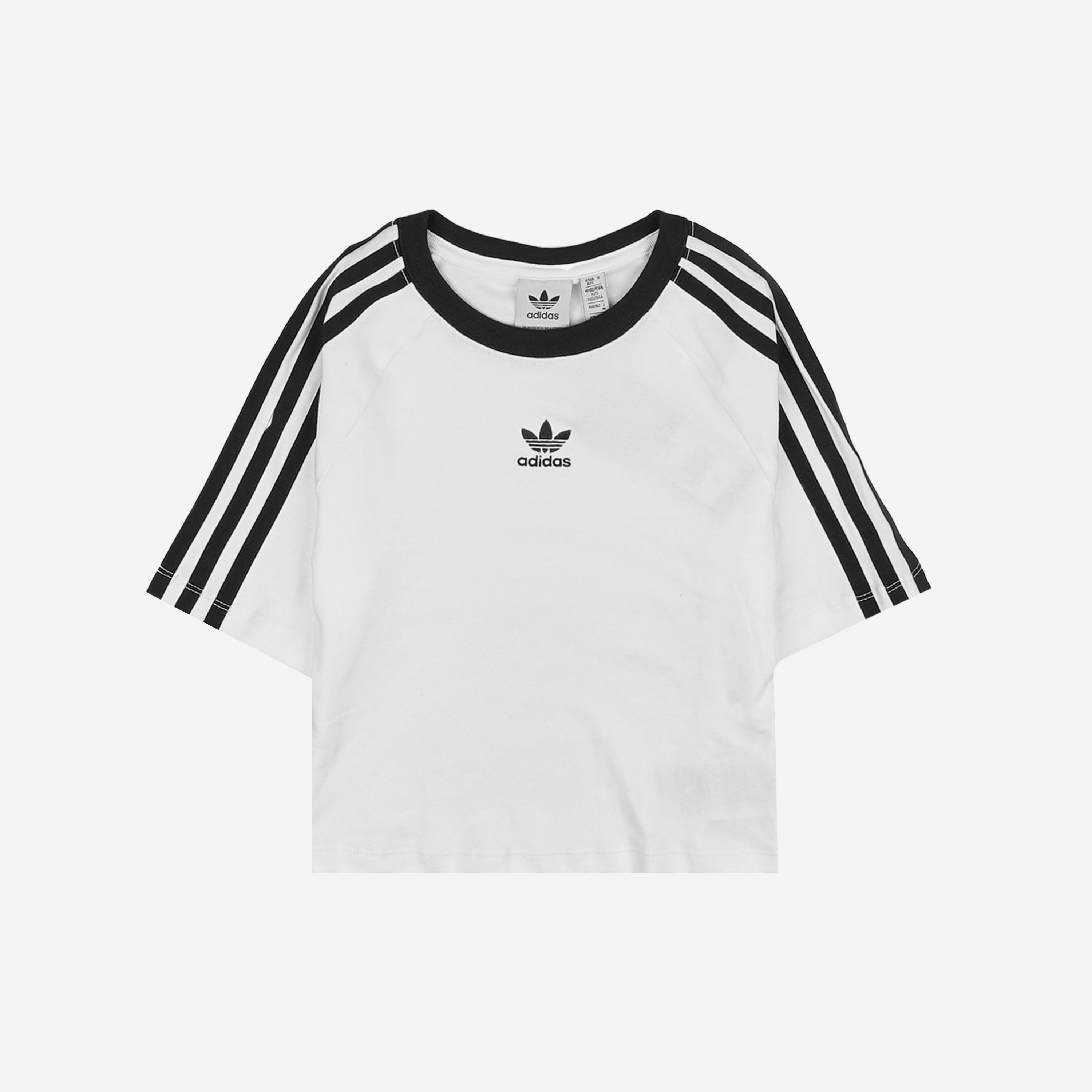 (W) Adidas 3S Baby T-Shirt White - KR Sizing