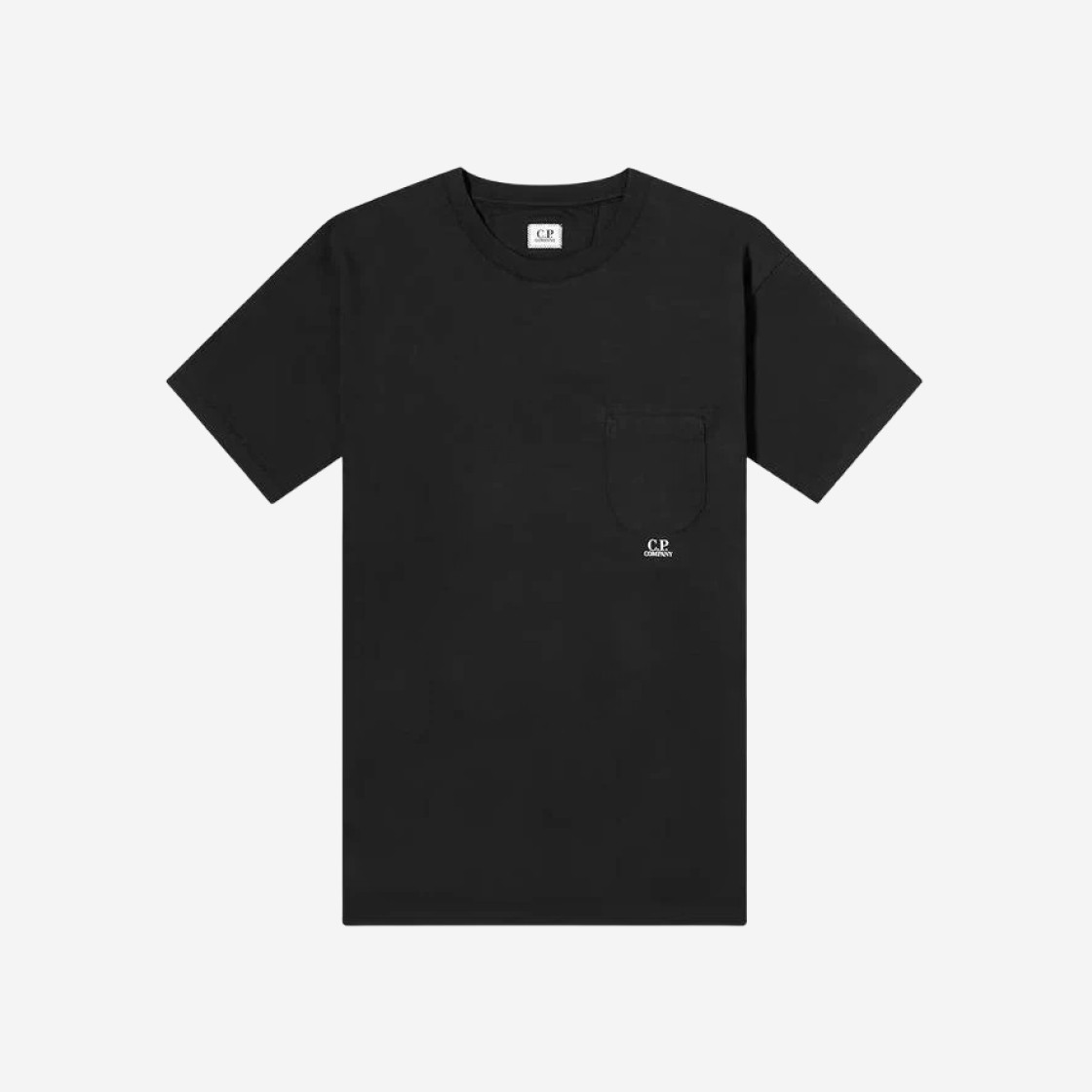 C.P. Company Cotton T-Shirt Black - 24SS 상세 이미지 1