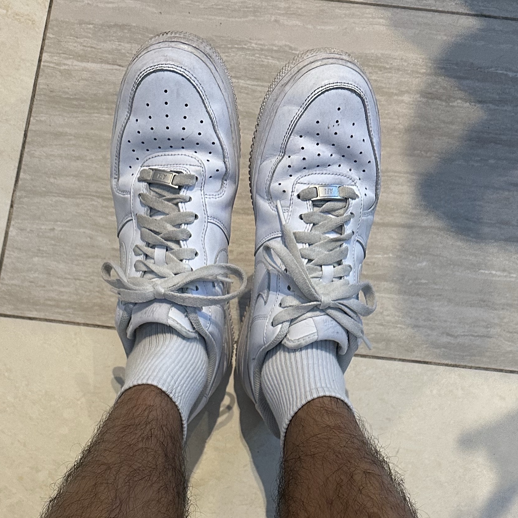 Nike Air Force 1 '07 Low White 착용 스타일