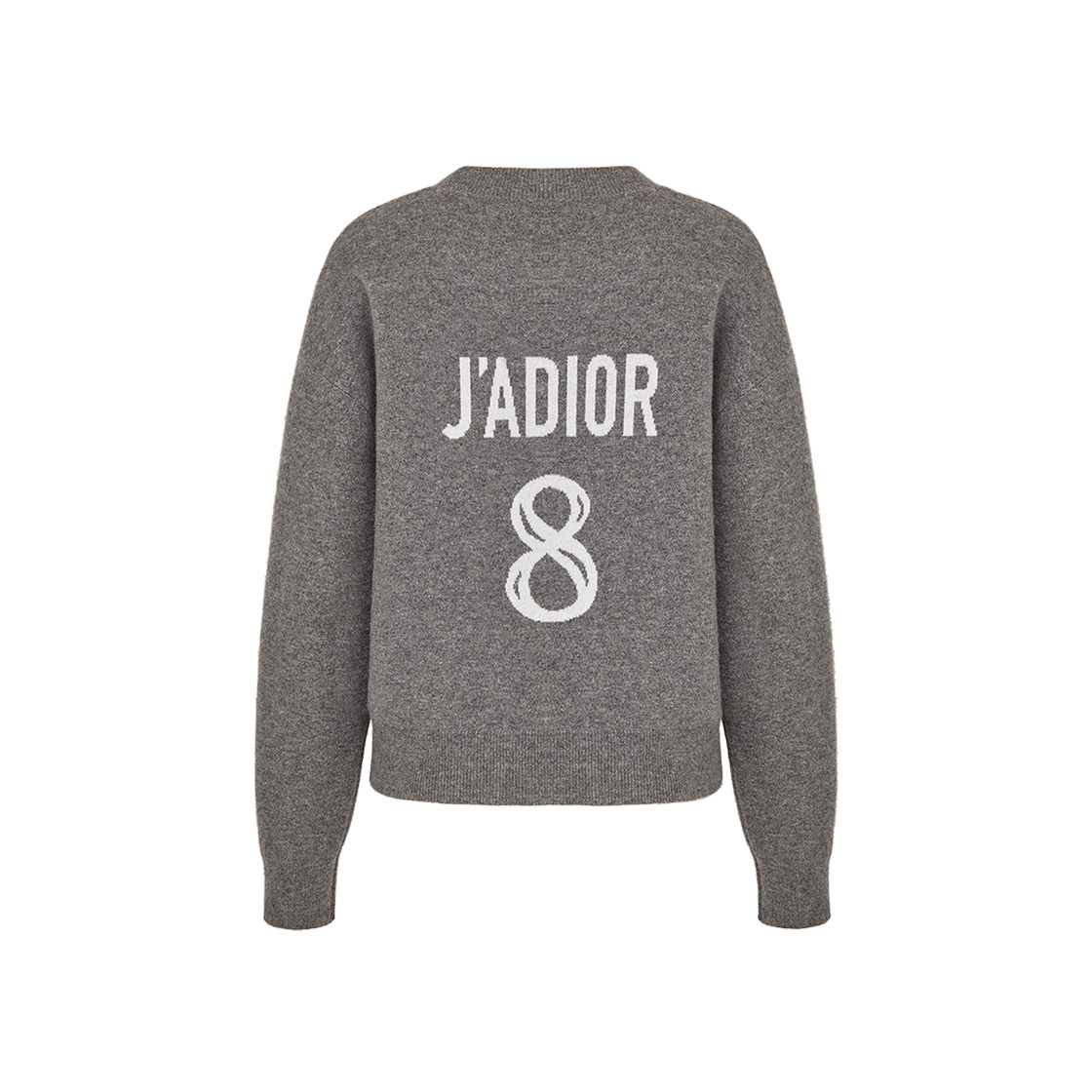 W) 디올 자디올 8 박시 스웨터 그레이 캐시미어 | Dior | KREAM