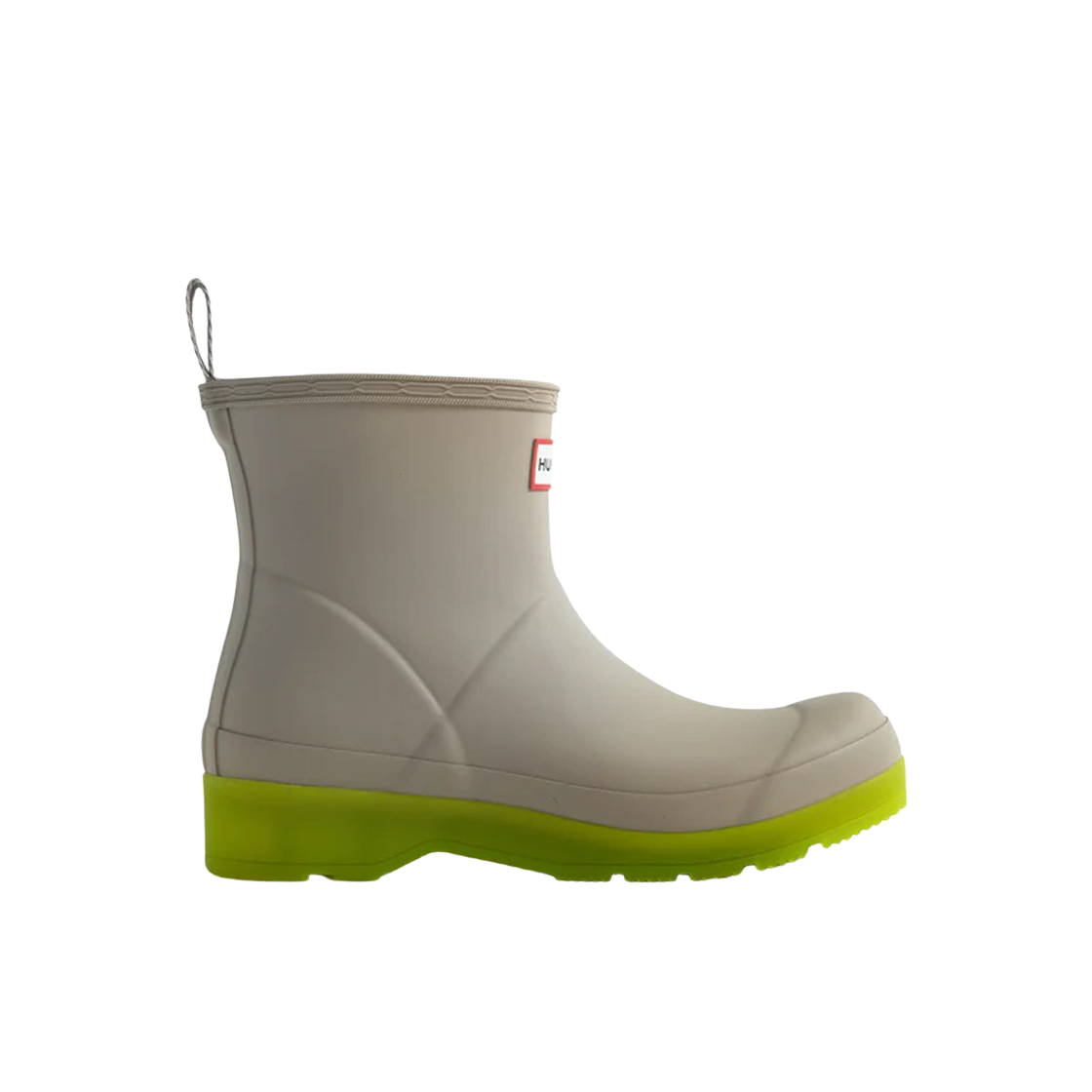 WFS4001RMA-SKG (W) Hunter Play Short Translucent Sole Boots Skimming Stone Acid Green
