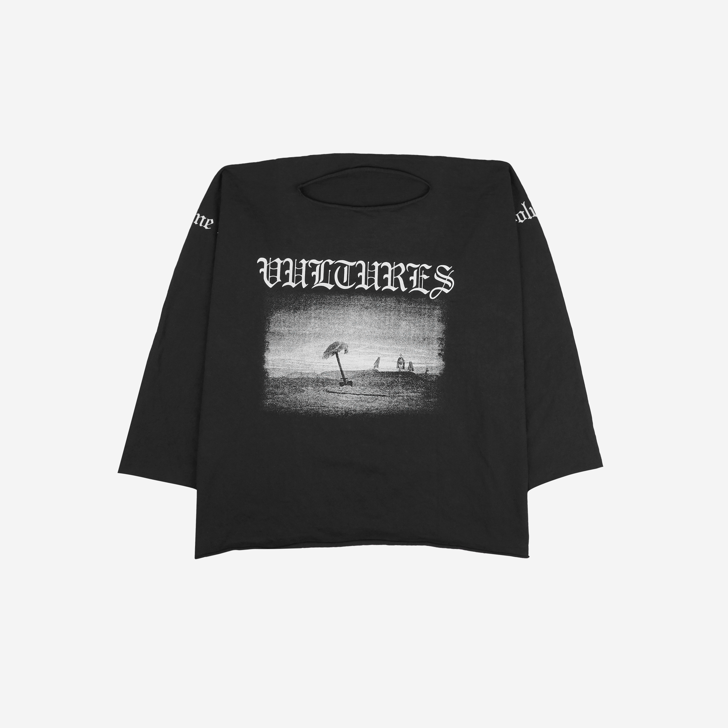 Yeezy Vultures Long T-Shirt Black
