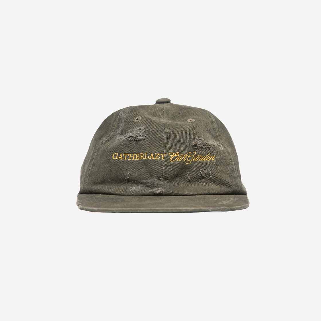 24ep1cp004K Gatherlazy Our Garden Damage Cap Khaki
