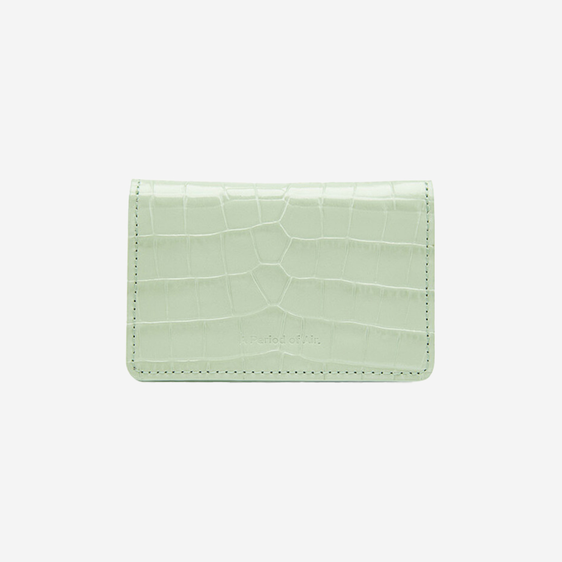 아포아 콤바 아코디언 월렛 크로커 포그 그린(APOA Comba Accordion Wallet  Croco fog Green) - 3