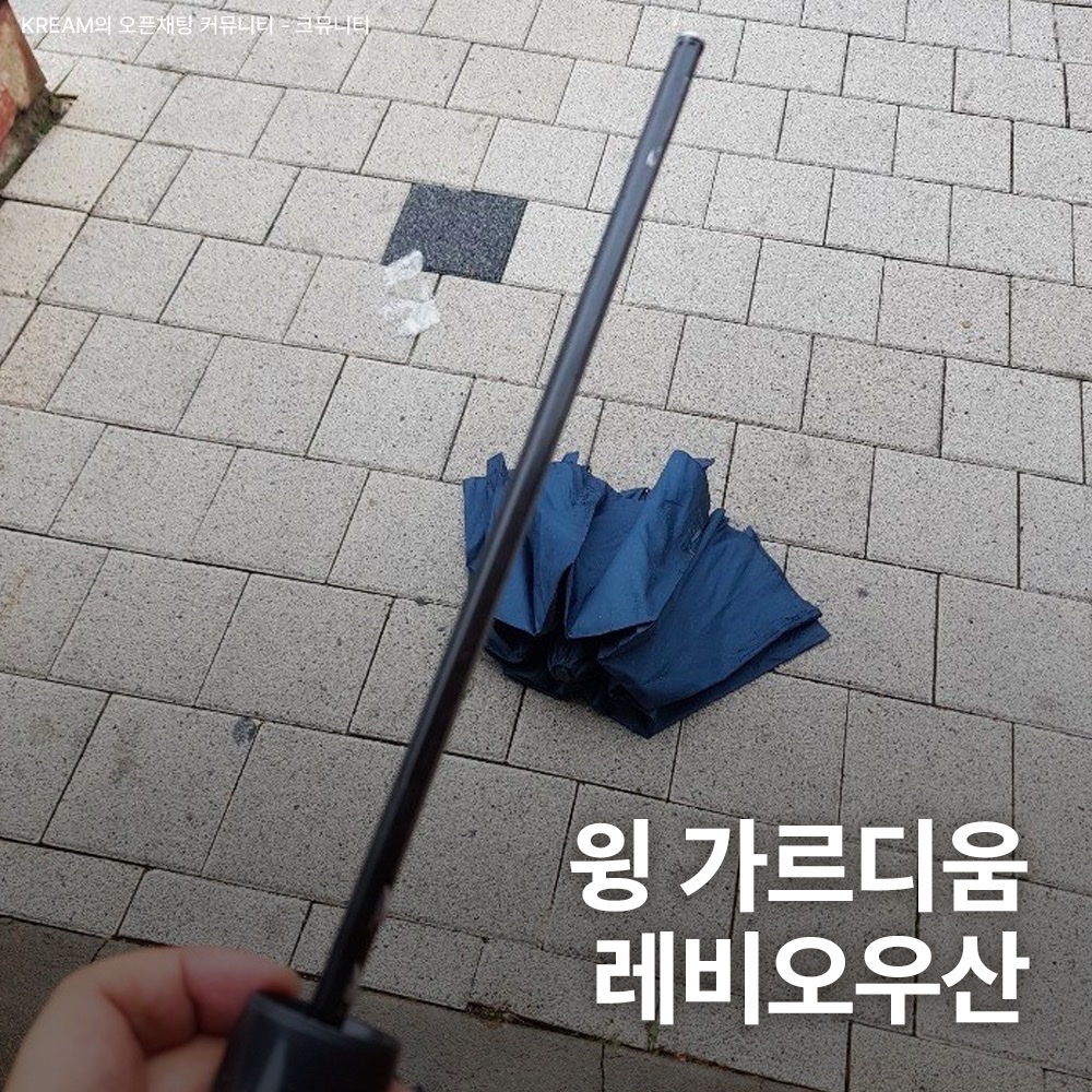 Stussy Big Logo Umbrella Black, Palace Shop Umbrella Black - 22FW 착용 스타일 - 1