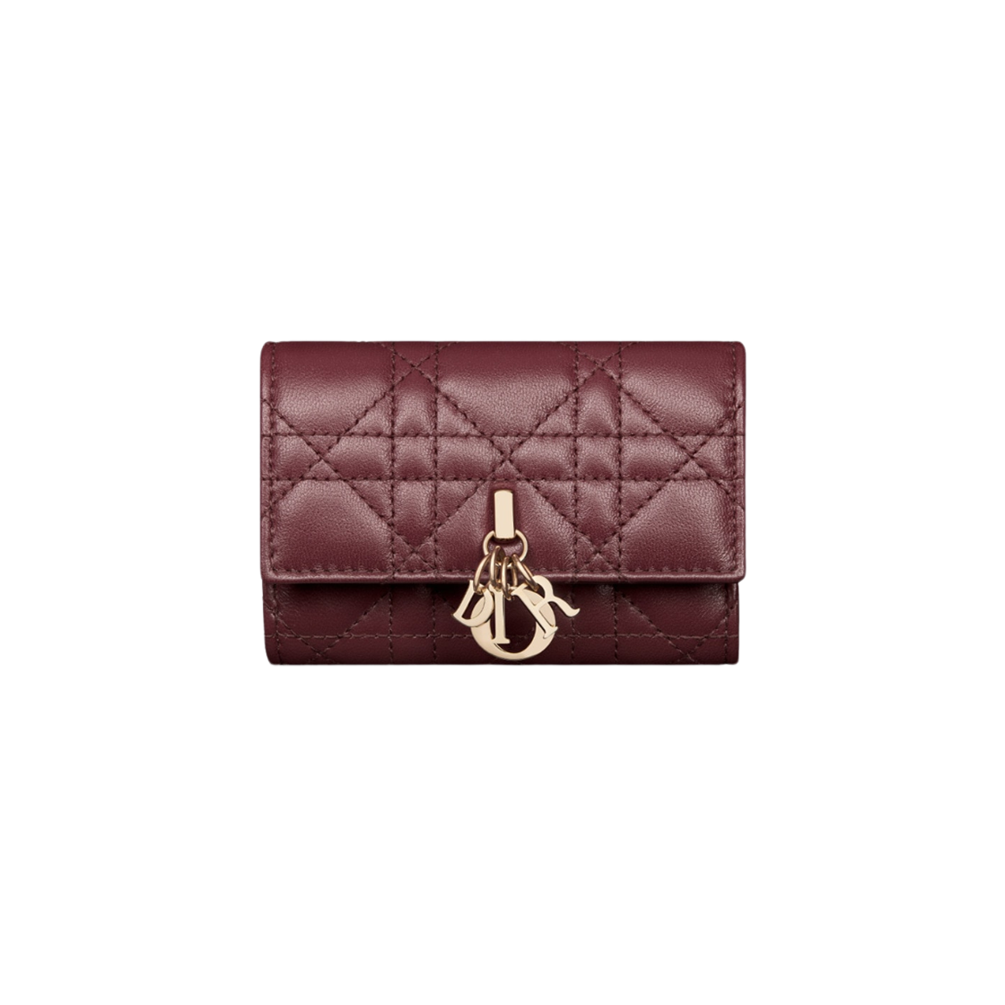 Dior Miss Dior Glycine Wallet Burgundy 상세 이미지 1