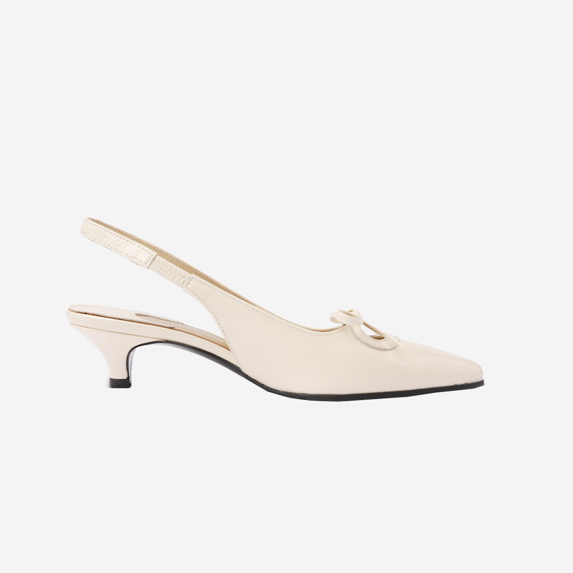 APOA Venda Sling-Back Pumps Off White 상세 이미지 1