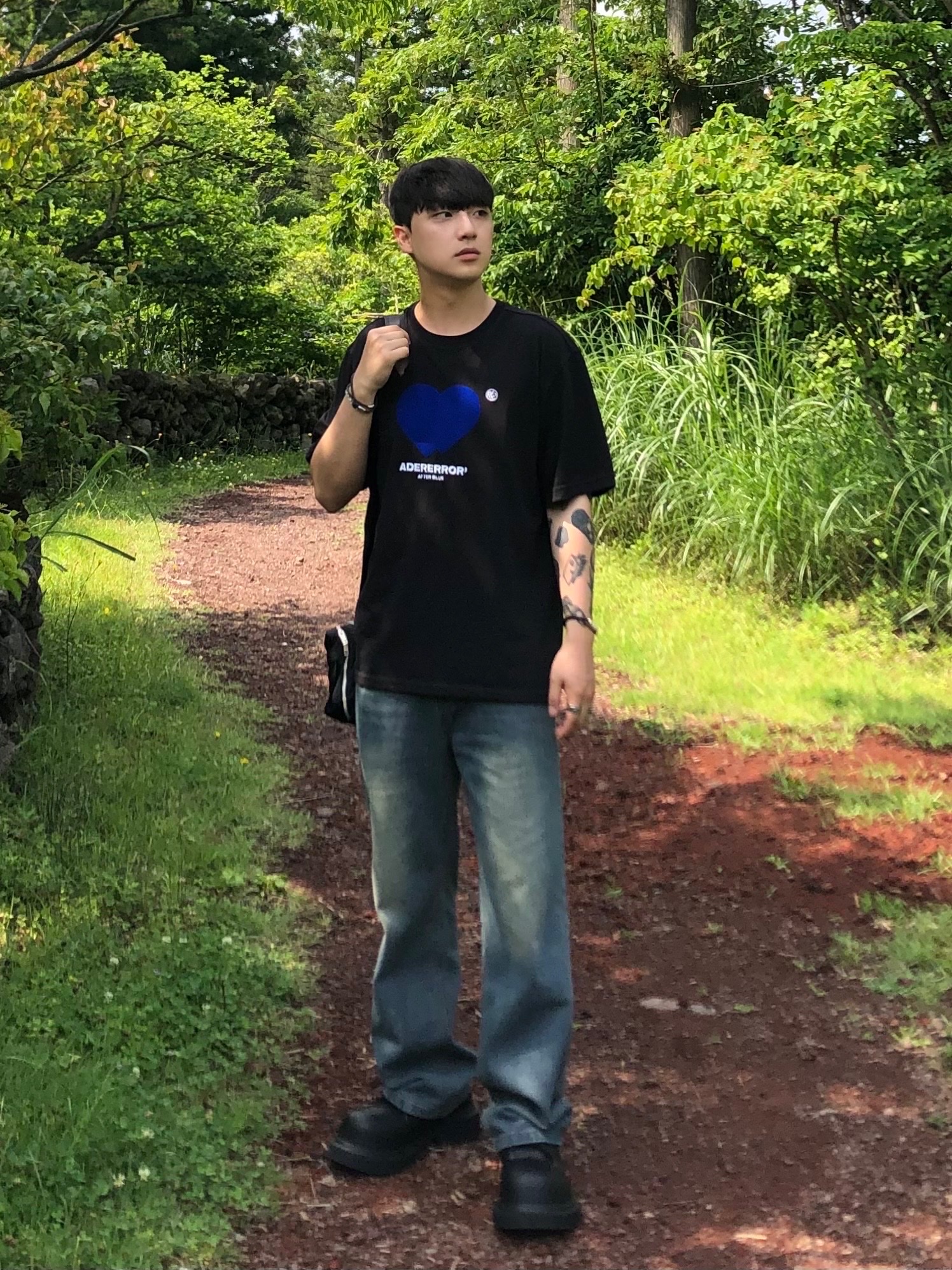 Balenciaga Steroid Derby Black 착용 스타일 - 1