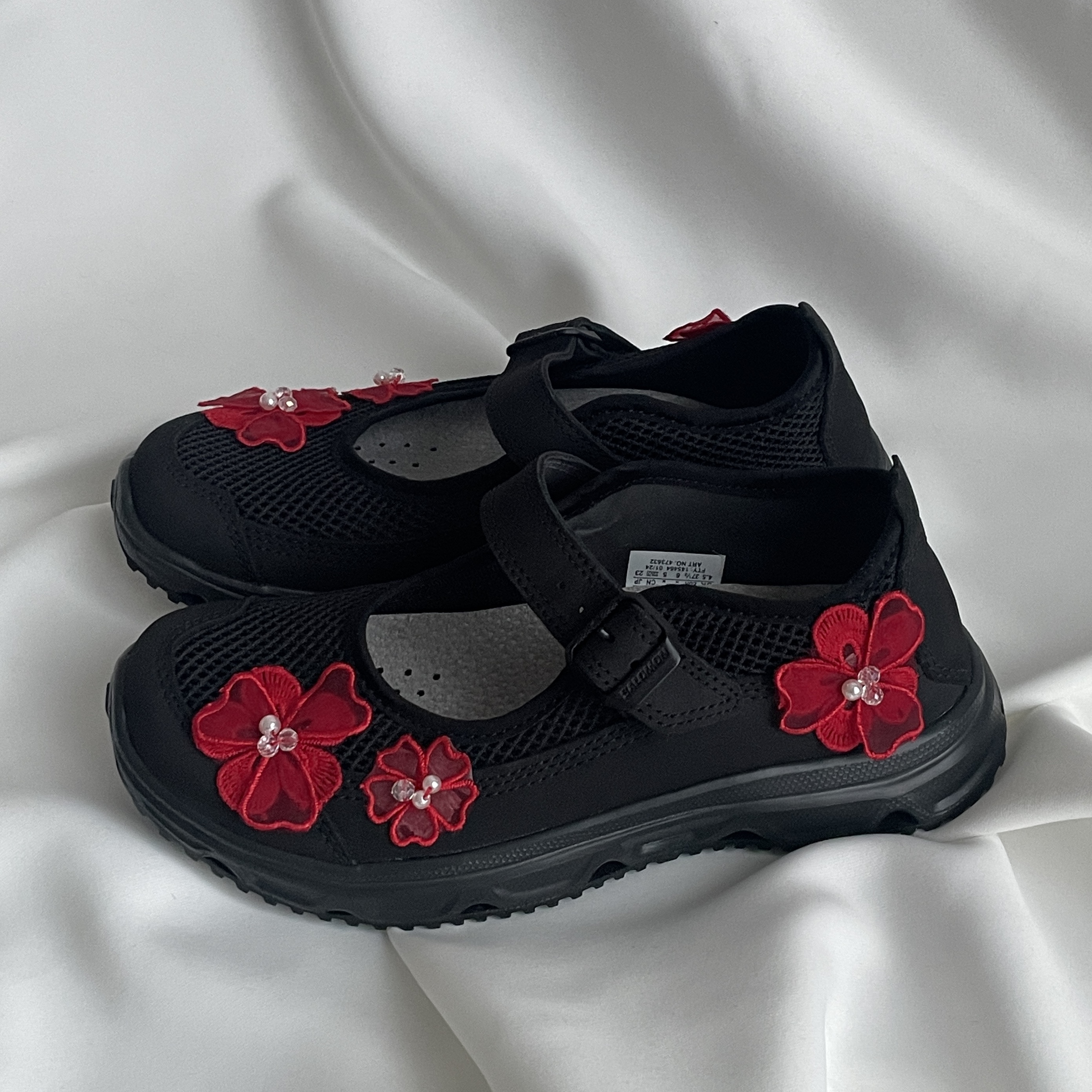 Salomon RX Marie Jeanne Black 착용 스타일 - 3