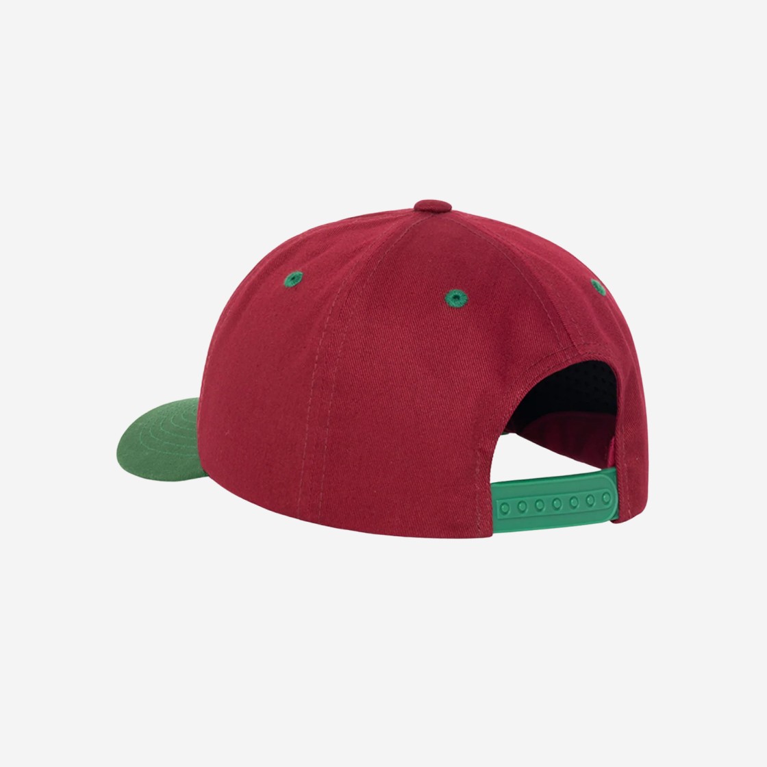 Stussy Low Profile Big Basic Snapback Maroon 상세 이미지 3