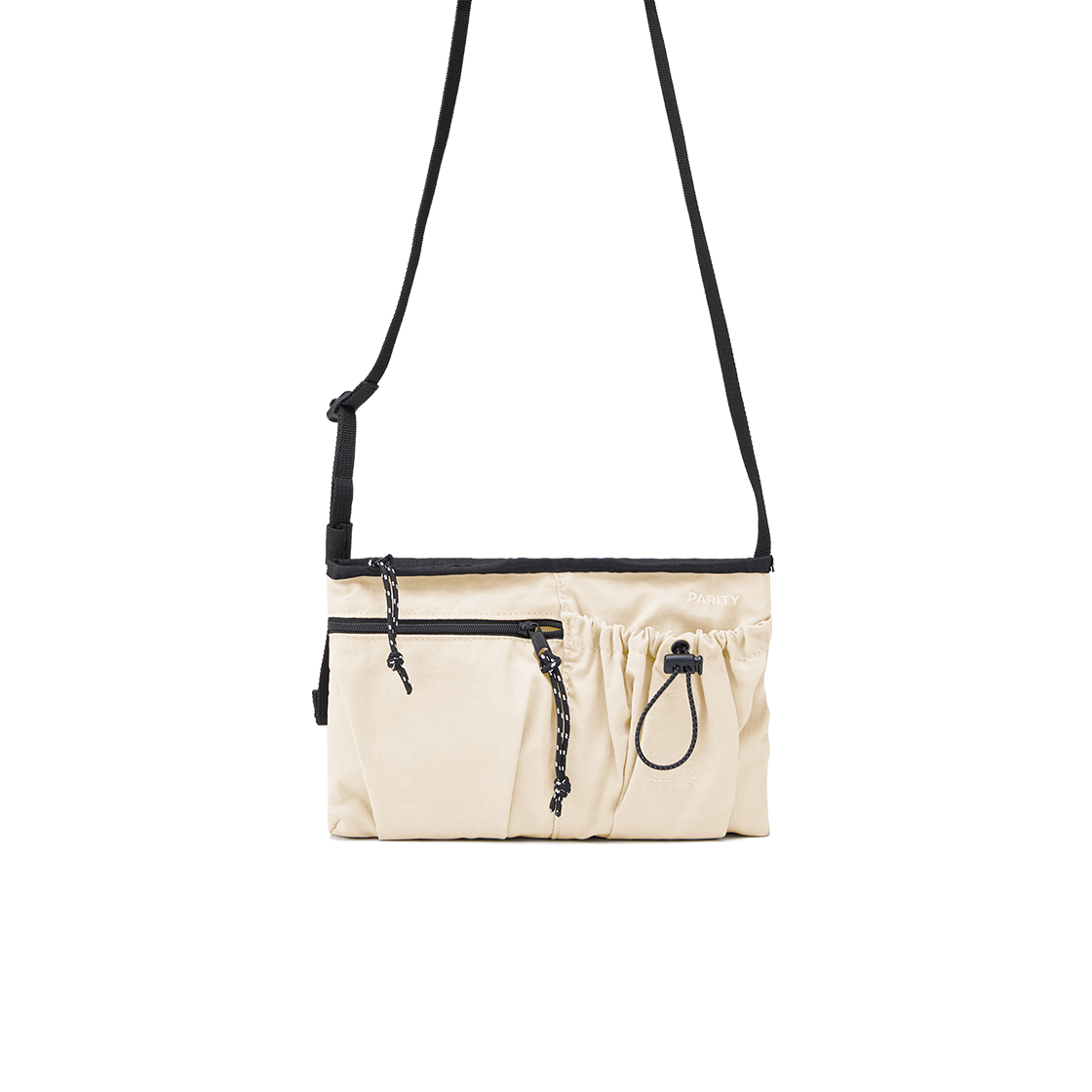 PRBA070324IVFR PARITY Foldable Sacoche Bag Ivory