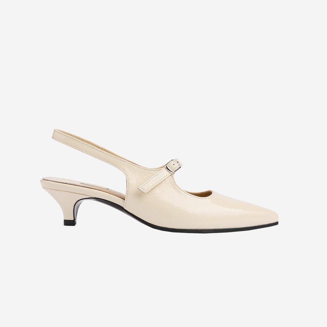 APOA Liso Sling-Back Pumps Off White 상세 이미지 1