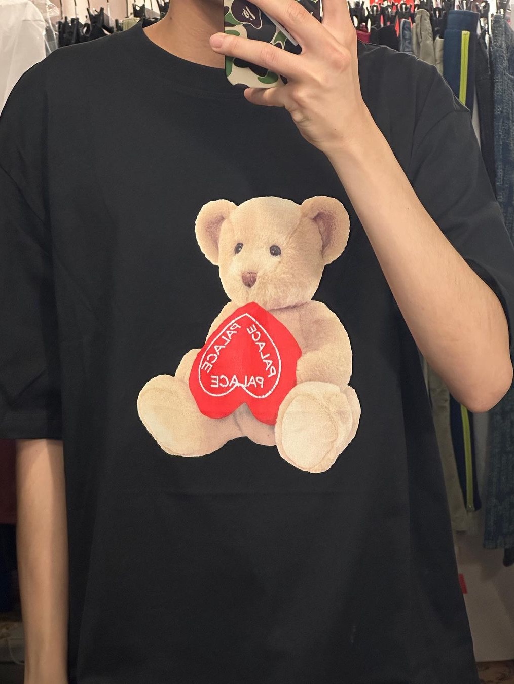 Palace Heat Sensi T-Shirt Black - 24SS, Palace Heat Sensi T-Shirt White - 24SS 착용 스타일 - 10