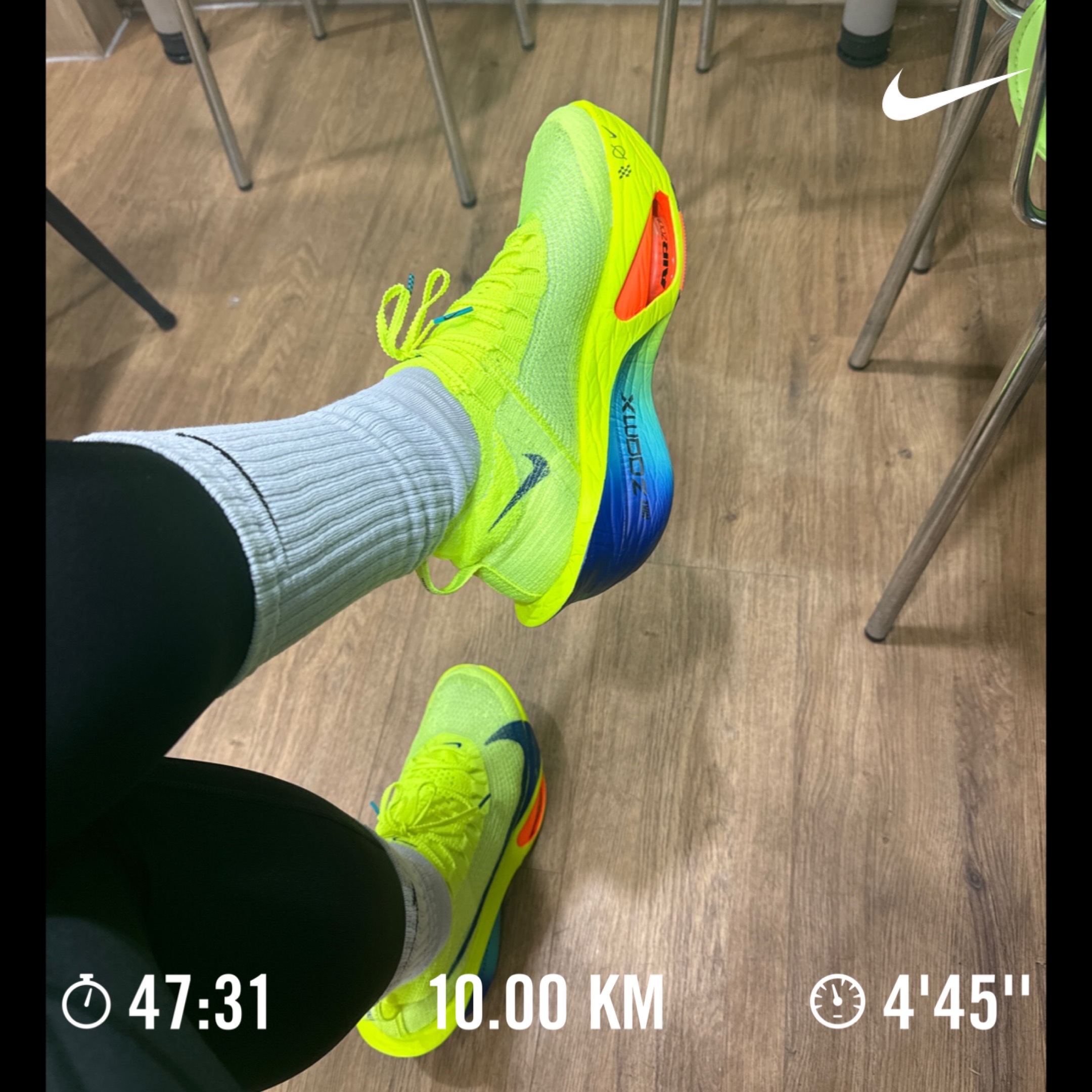 Nike Air Zoom Alphafly Next% 3 Volt 착용 스타일