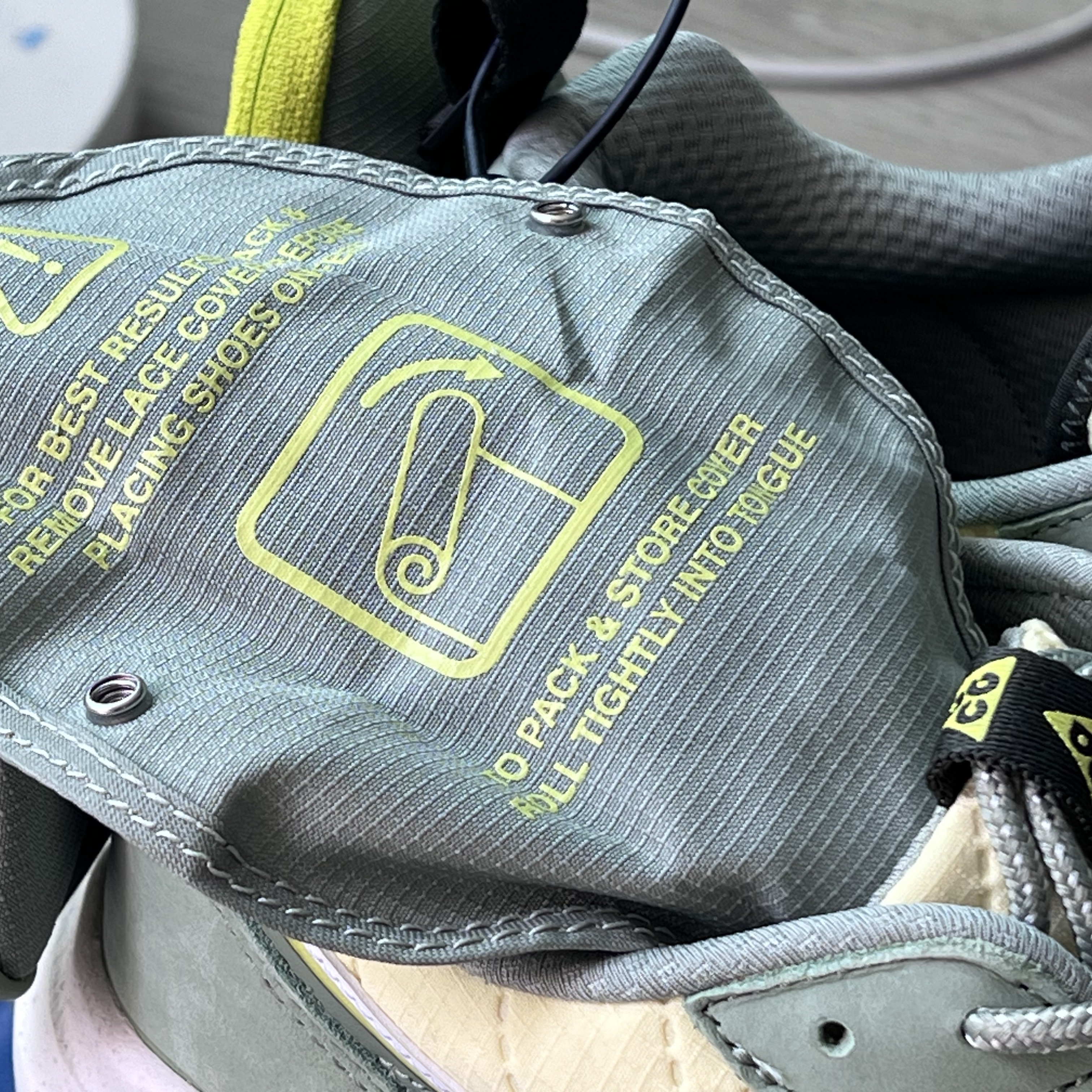 Nike x Future Movement ACG Lowcate Oil Green Bright Cactus 착용 스타일 - 2