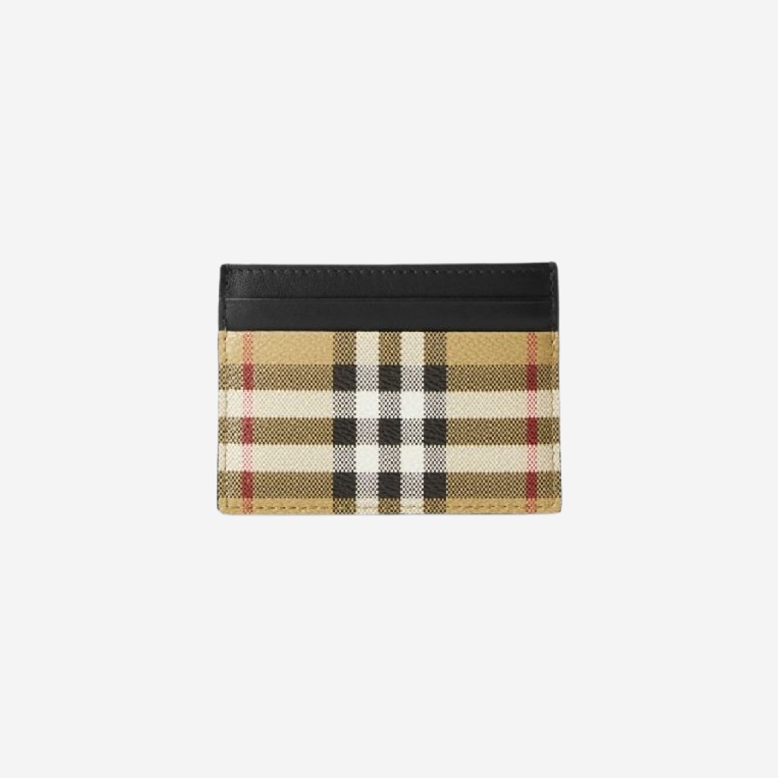 Burberry Check Card Holder Archive Beige 상세 이미지 1