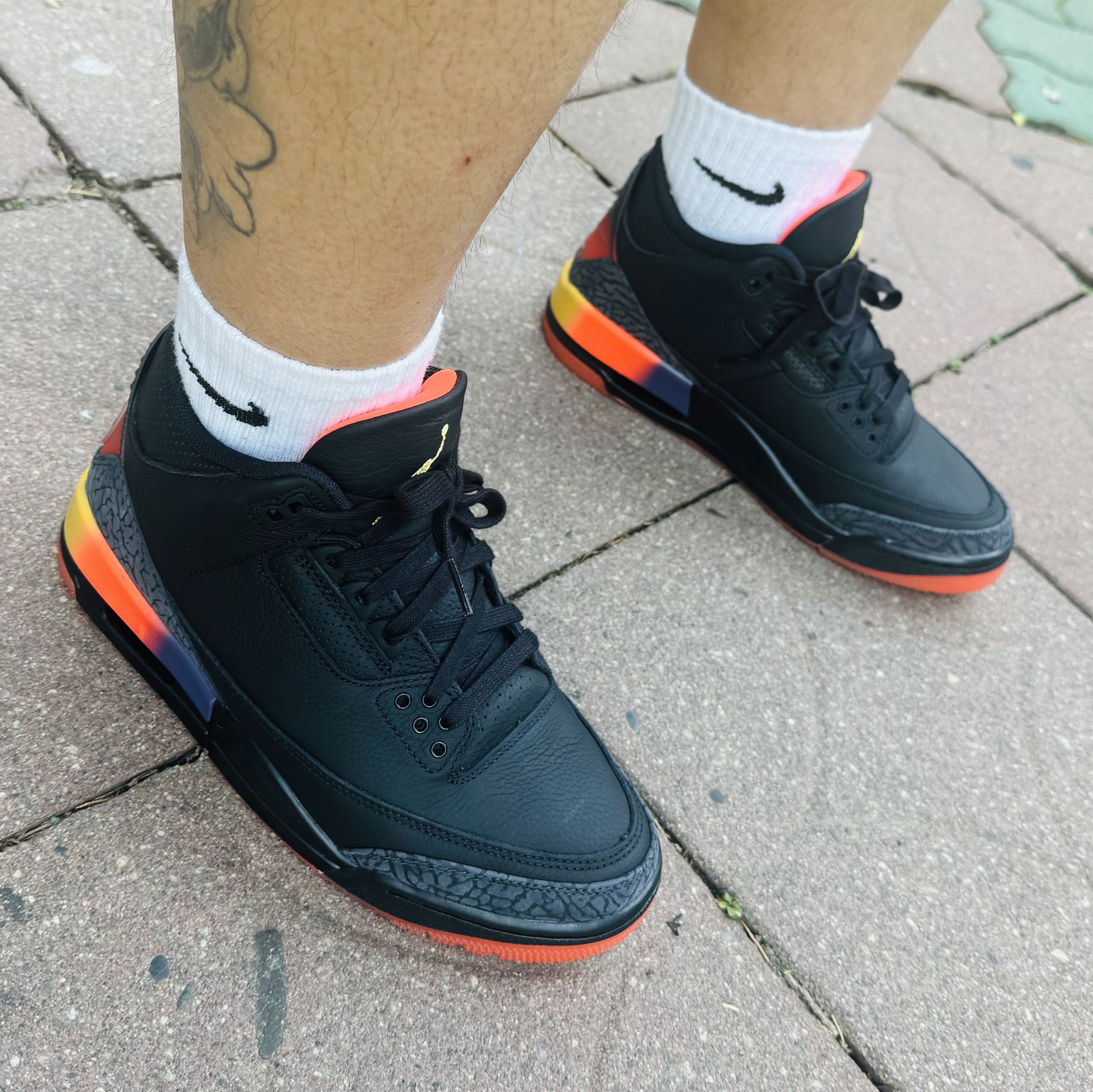 Jordan 3 x J Balvin Retro SP Rio 착용 스타일