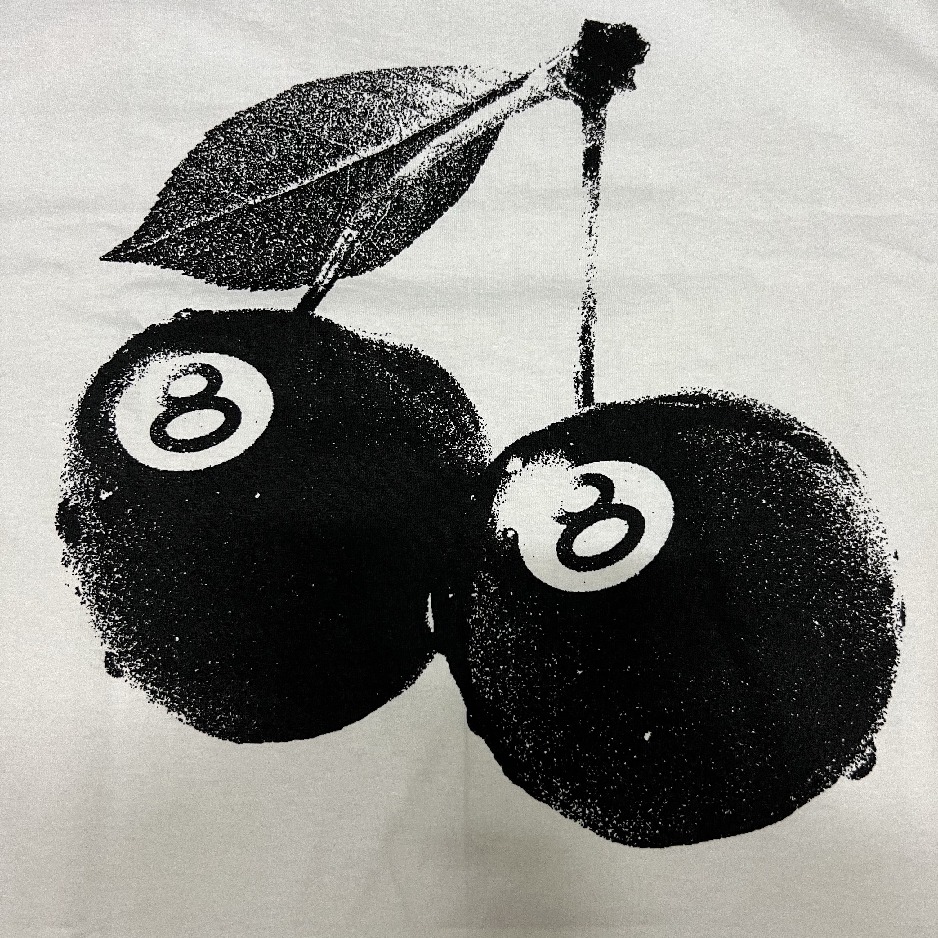 Stussy Cherries T-Shirt White 착용 스타일