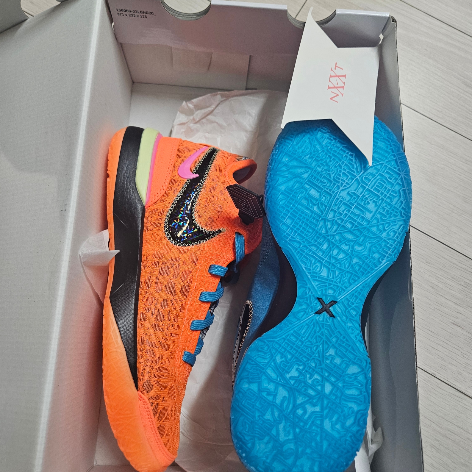 Nike LeBron NXXT Gen EP Multi Color 착용 스타일