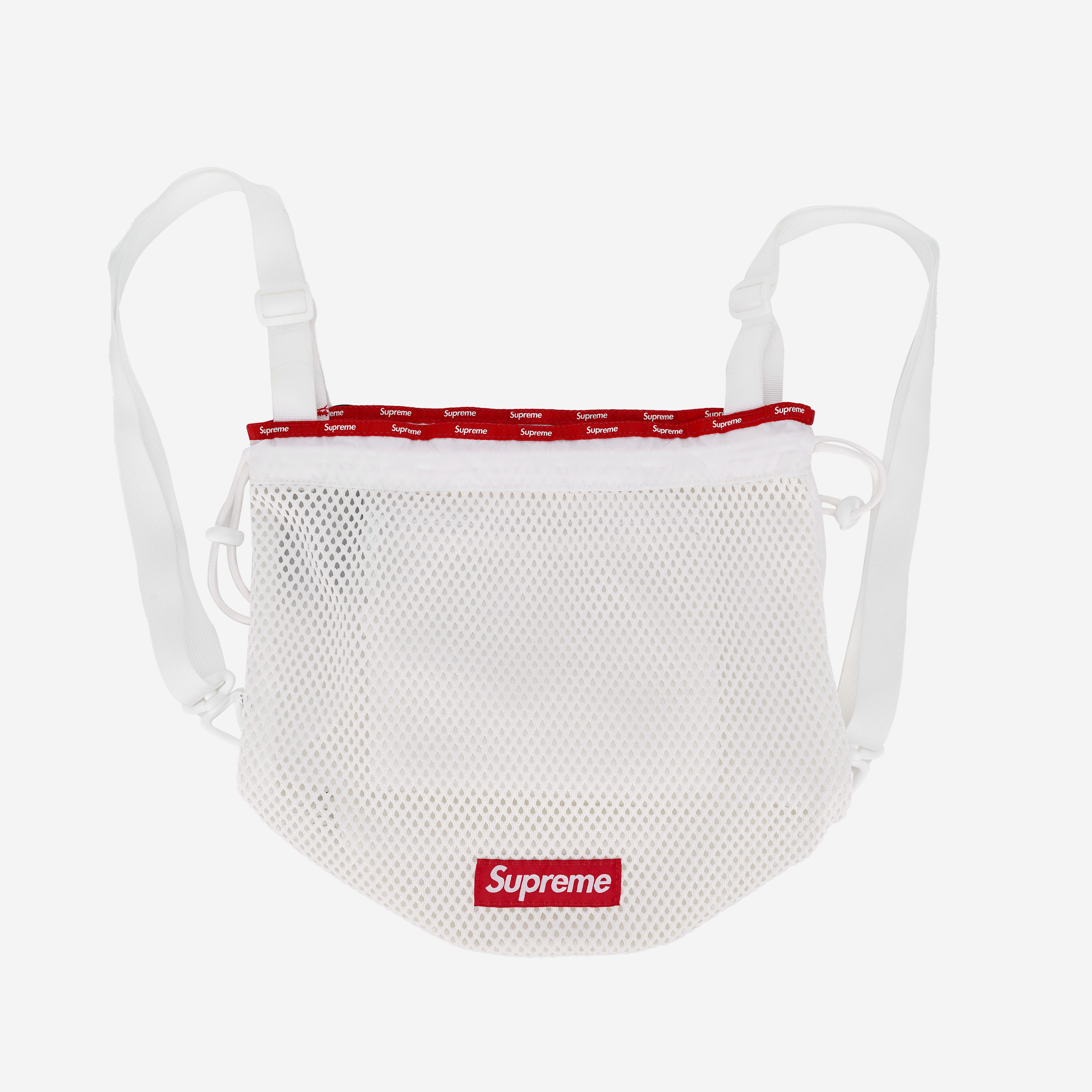 Supreme Mesh Small Backpack White - 23SS