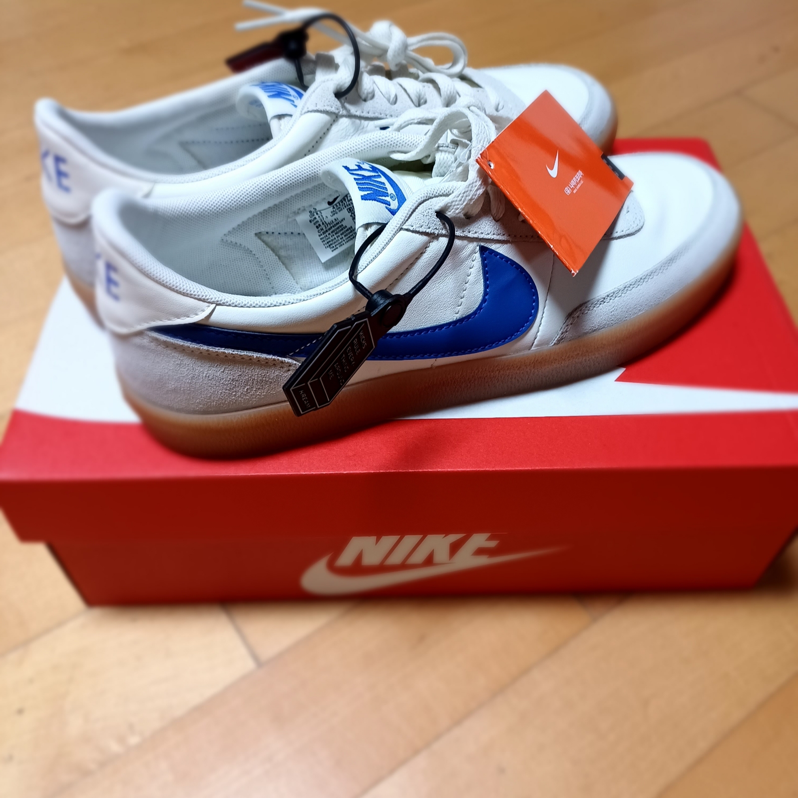 Nike Killshot 2 Leather Hyper Blue 착용 스타일