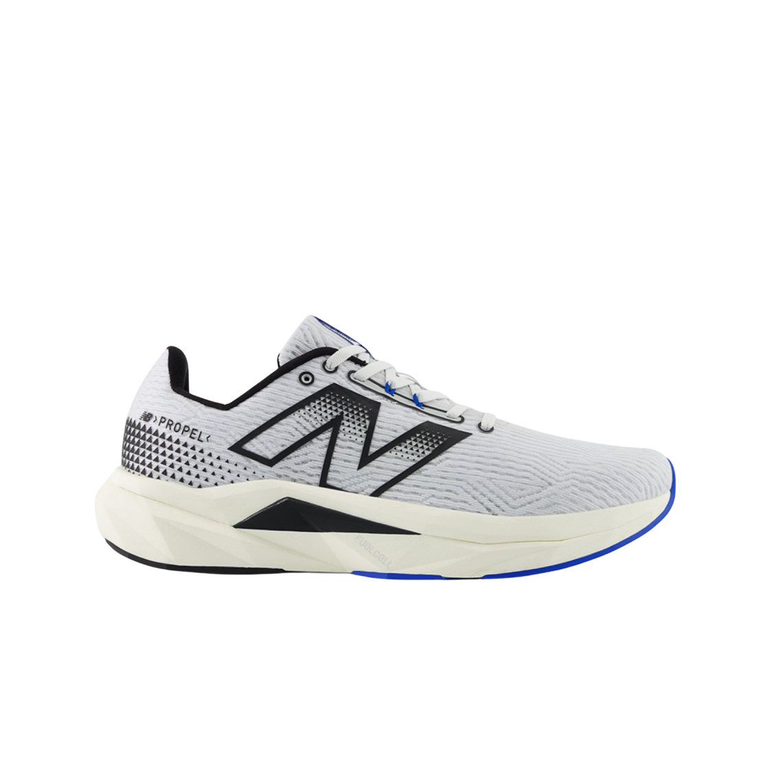 뉴발란스 퓨어셀 프로펠 v5 쿼츠 그레이 앙고라 - 2E 와이드(New Balance Fuelcell Propel v5 Quartz Grey Angora - 2E Wide) - 1