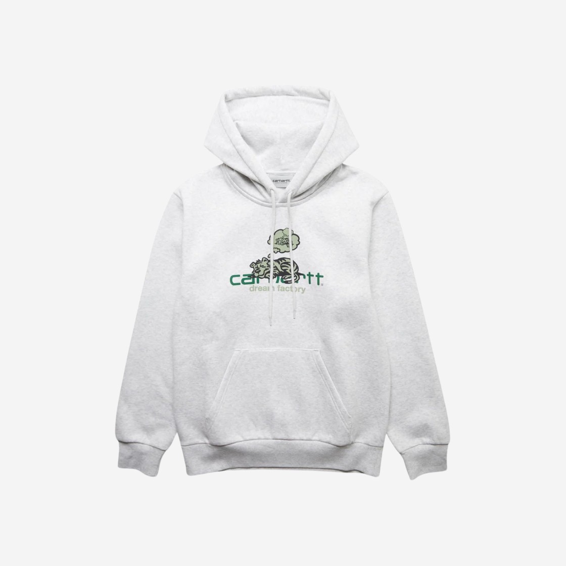 Carhartt WIP Hooded Dream Factory Sweatshirt Ash Heather 상세 이미지 1