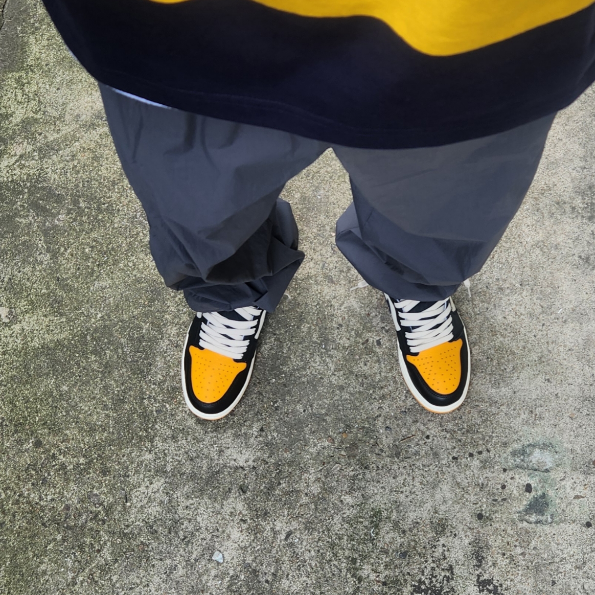 Jordan 1 Retro High OG Taxi 착용 스타일