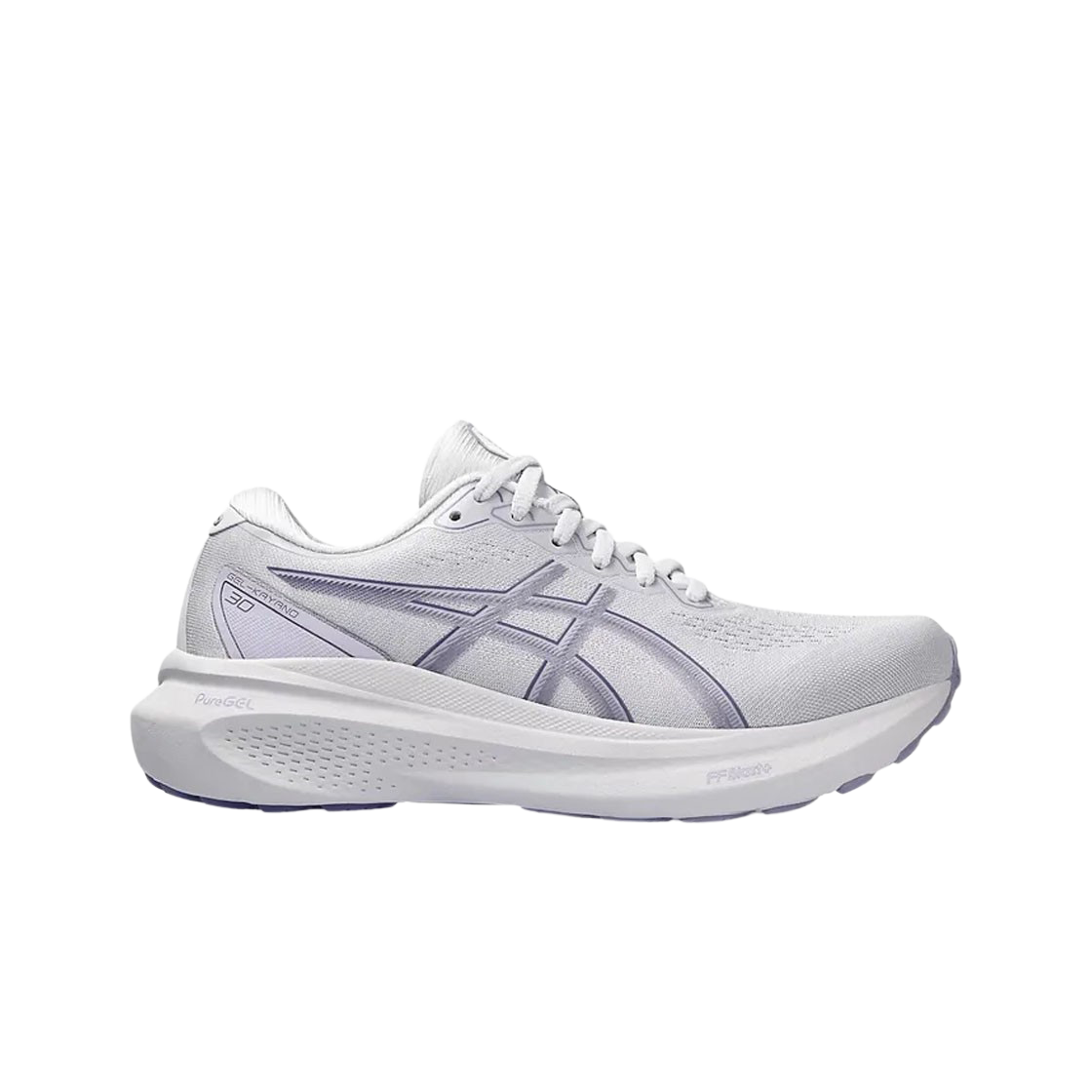 (W) 아식스 젤 카야노 30 라일락 힌트 애쉬 락 - D 와이드((W) Asics Gel-Kayano 30 Lilac Hint Ash Rock - D Wide) - 1