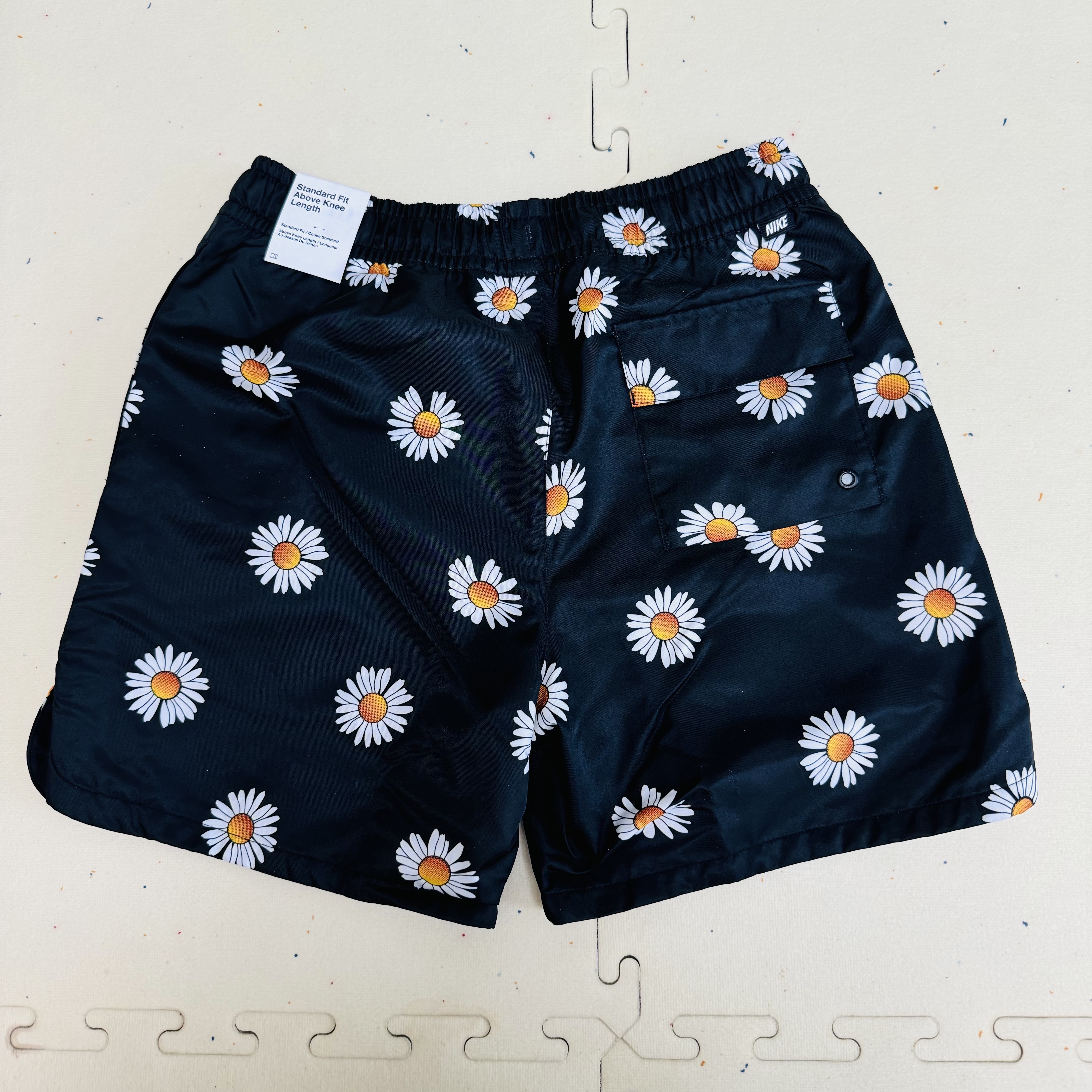 Nike NSW Sport Essentials+ Flow Shorts Black - US/EU 착용 스타일 - 2