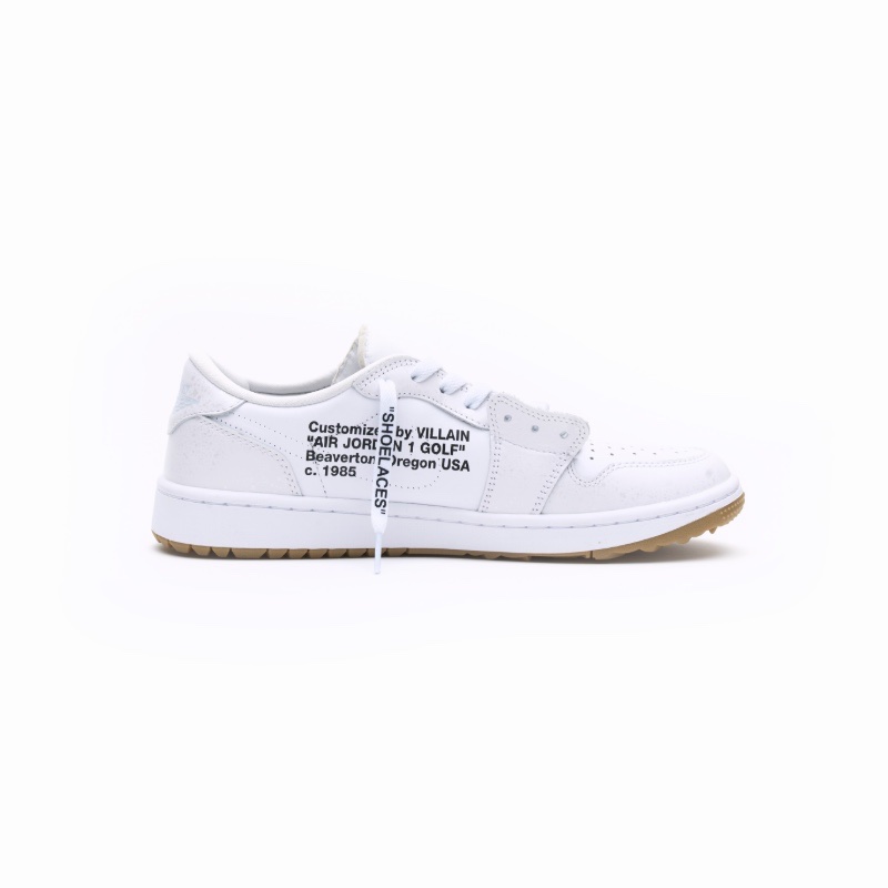 Jordan 1 Retro Low Golf White Pure Platinum 착용 스타일 - 3