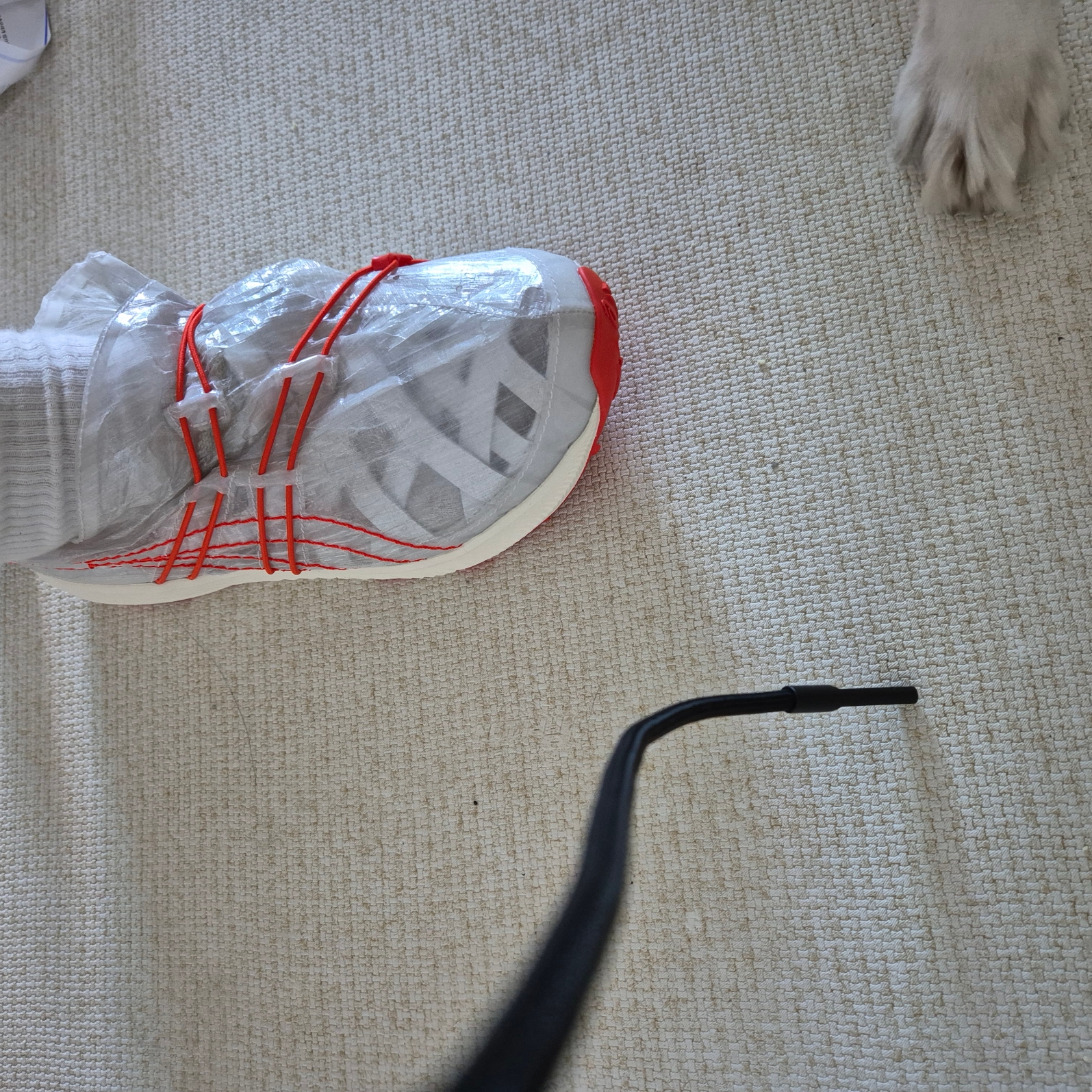 Asics x Kengo Kuma Archisite ORU White 착용 스타일
