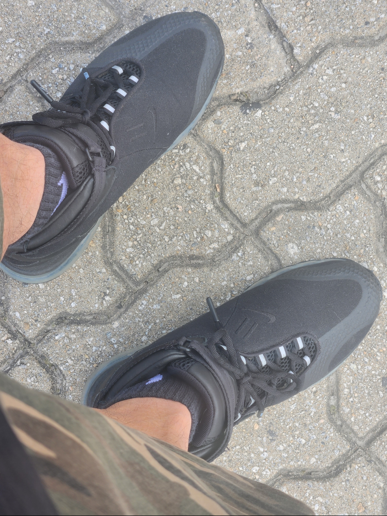 Nike x Kim Jones Air Max 360 High KJ Black 착용 스타일