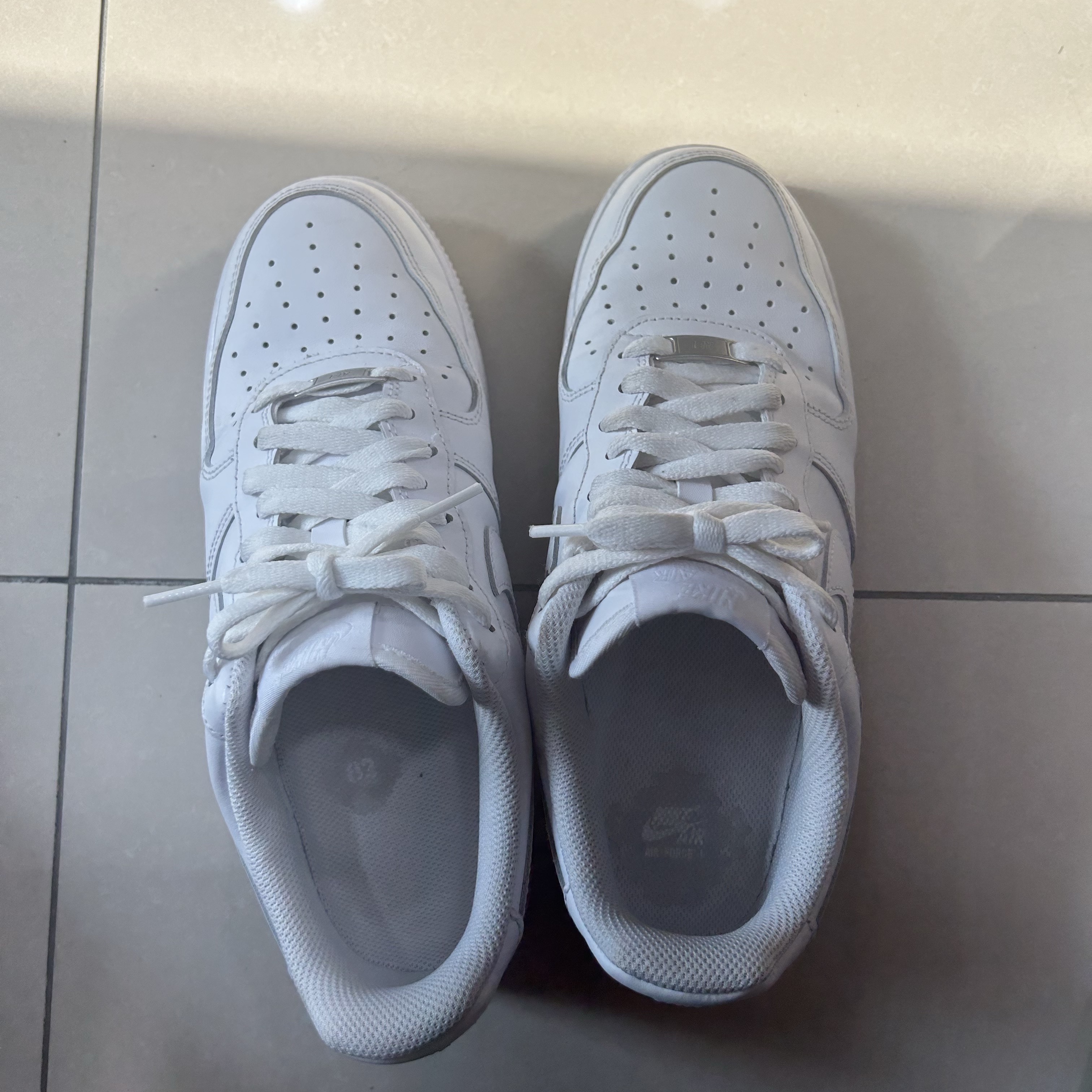 Nike Air Force 1 '07 Low White 착용 스타일