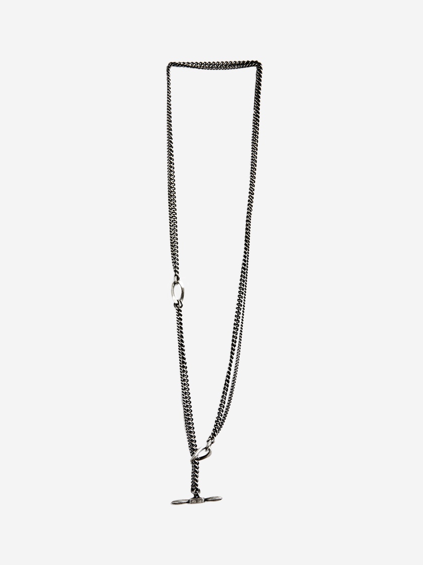 Werkstatt:Munchen Fine Chain Plate Facettes Sterling Silver - 24SS, Werkstatt:Munchen Necklace Forever Sterling Silver - 24SS 착용 스타일 - 6