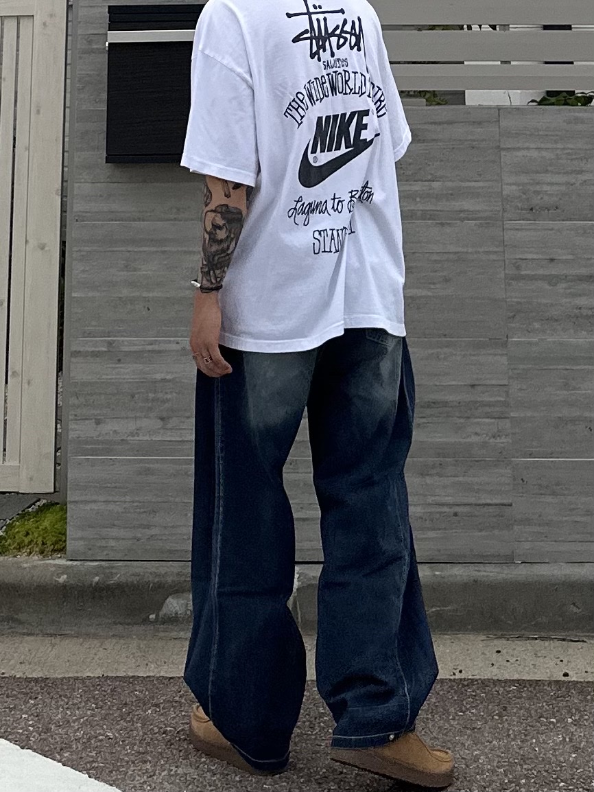 Nike x Stussy T-Shirt White (DV1774-100) 착용 스타일 - 4
