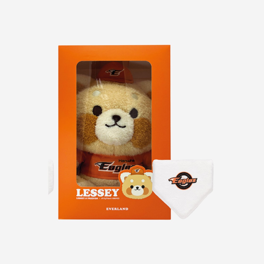 Lessey & Friends x KBO The Strongest Lessey Stuffed Toy Hanwha Eagles 상세 이미지 3