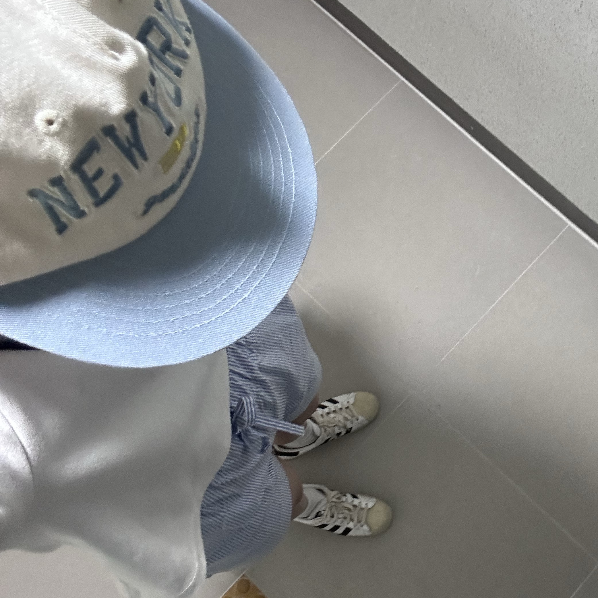 Adidas Superstar Premium White Black, General Idea Unisex New York Retro Ball Cap Cream 착용 스타일 - 2