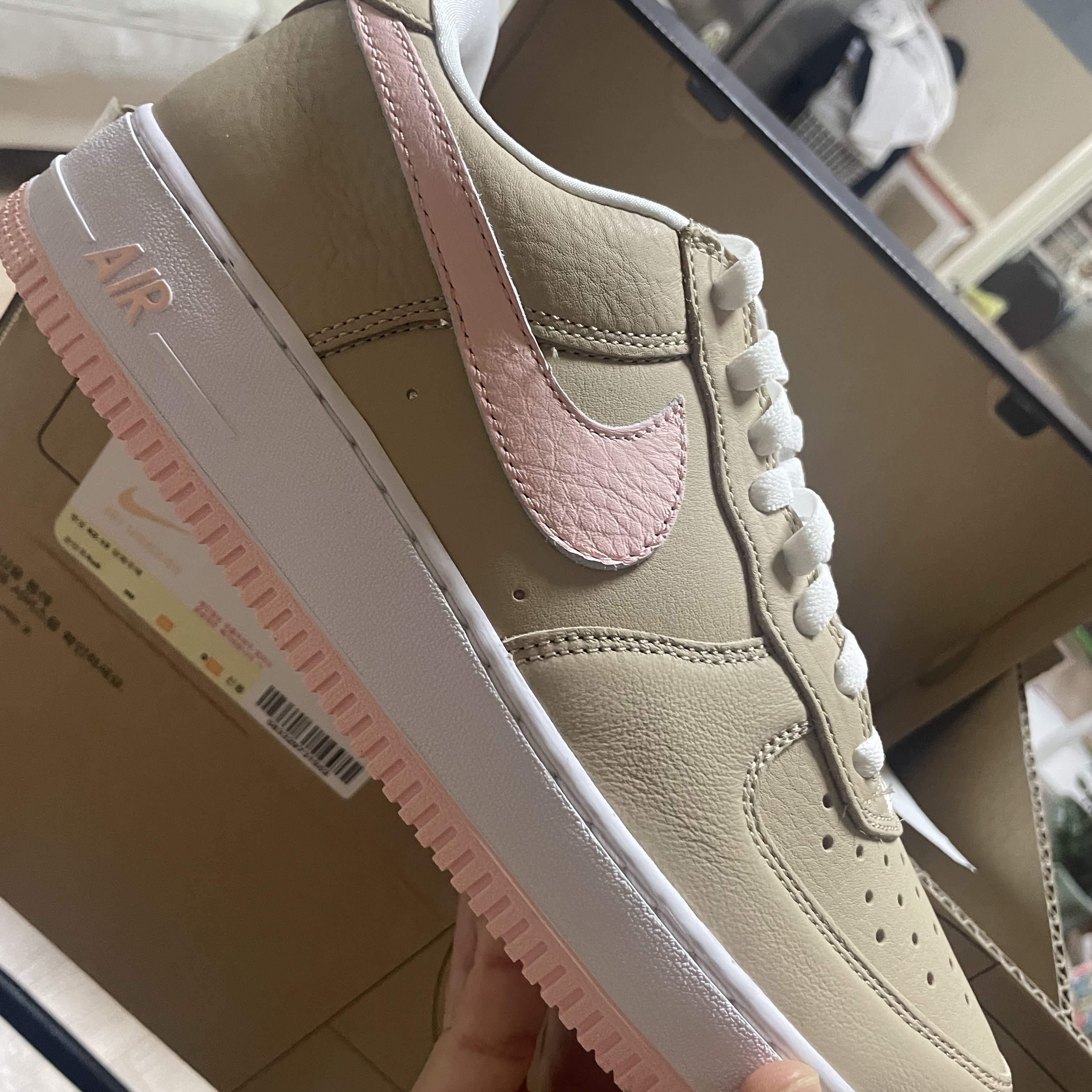 Nike Air Force 1 Low Linen 2024 착용 스타일