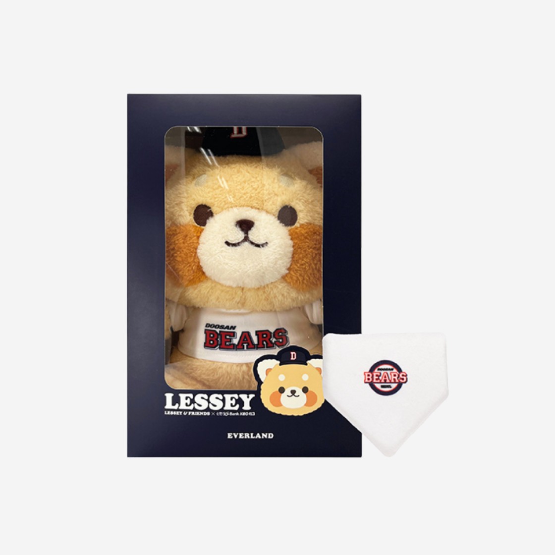 Lessey & Friends x KBO The Strongest Lessey Stuffed Toy Doosan Bears 상세 이미지 3